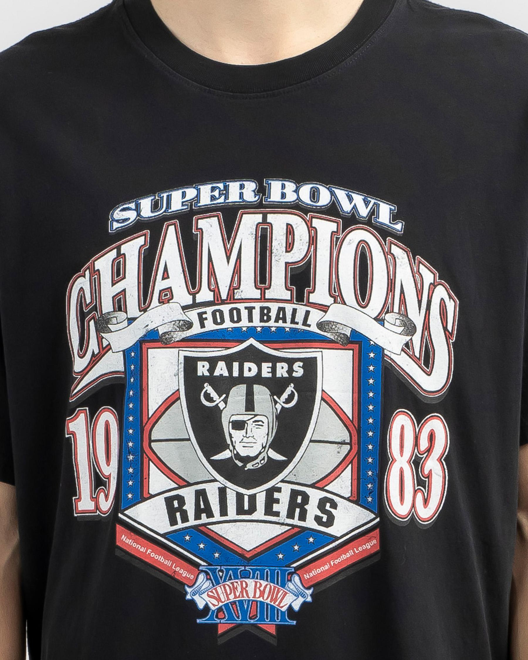Las Vegas Raiders Champs Star Frame T-Shirt
