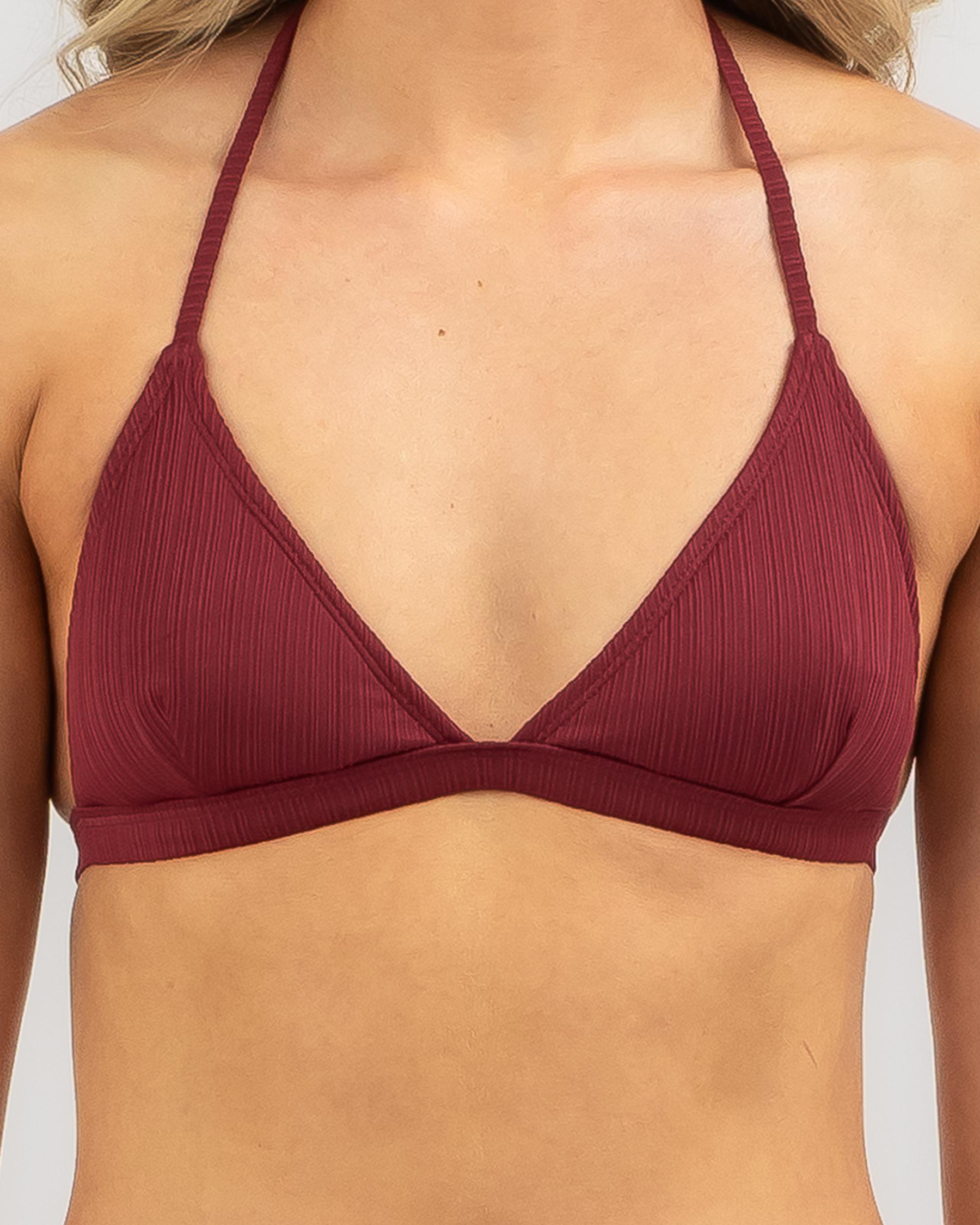 Mila Fixed Triangle Bikini Top