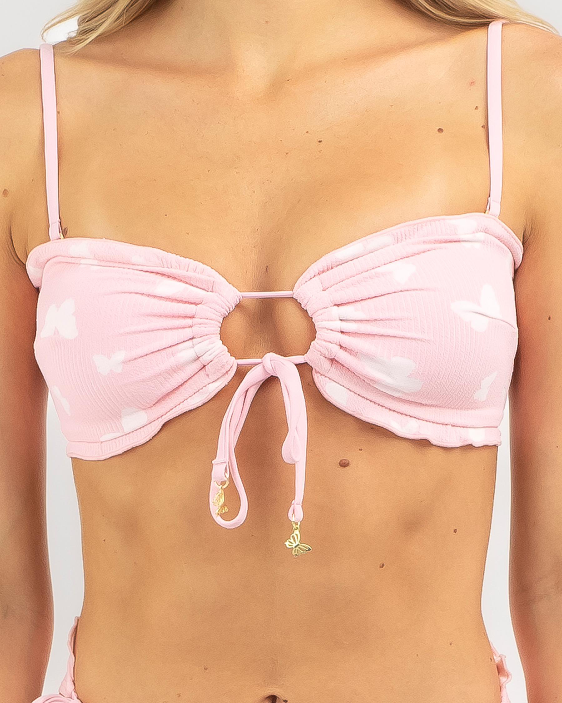 Harmoni Butterfly Bandeau Bikini Top