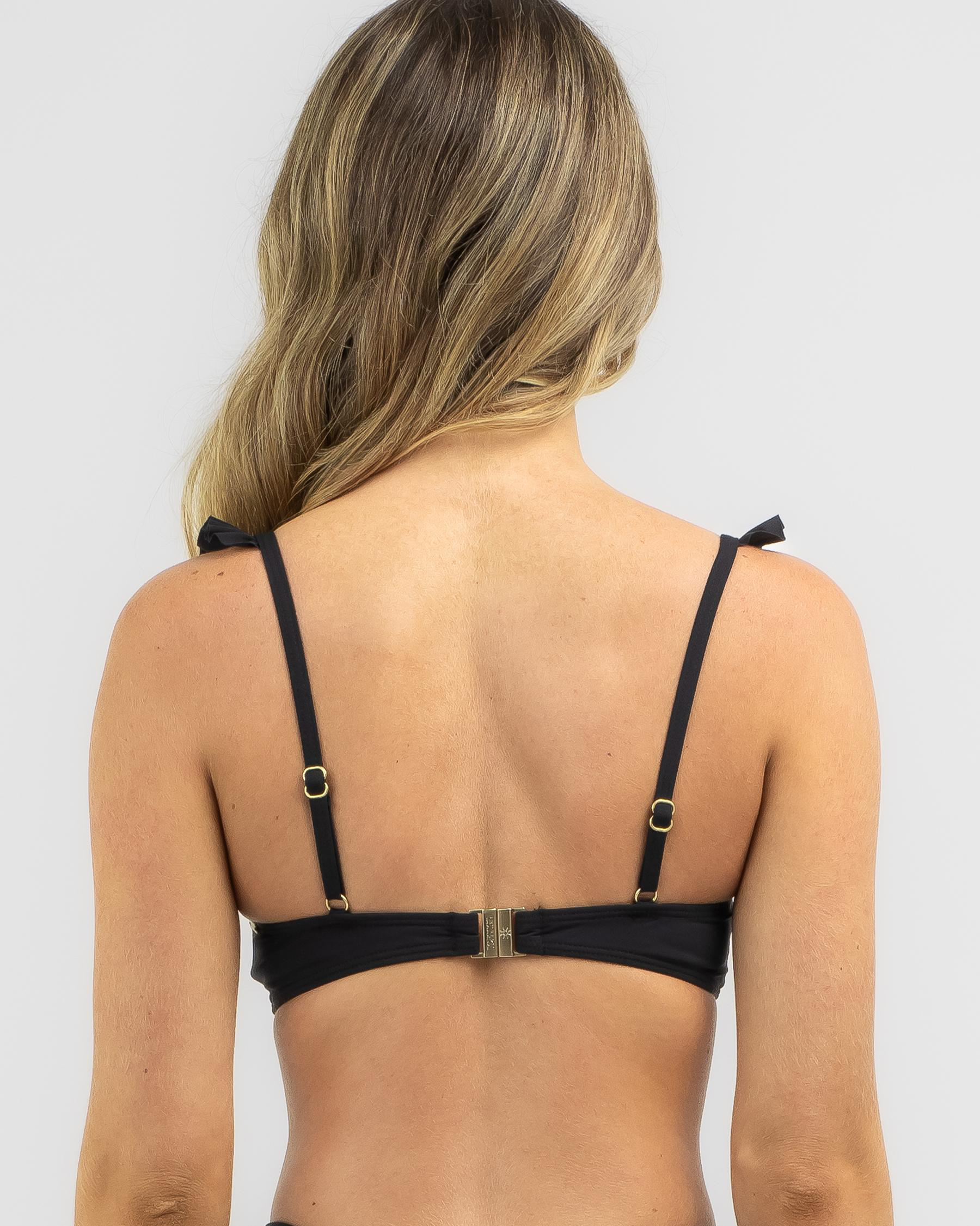 Cassia Frill Bralette Bikini Top