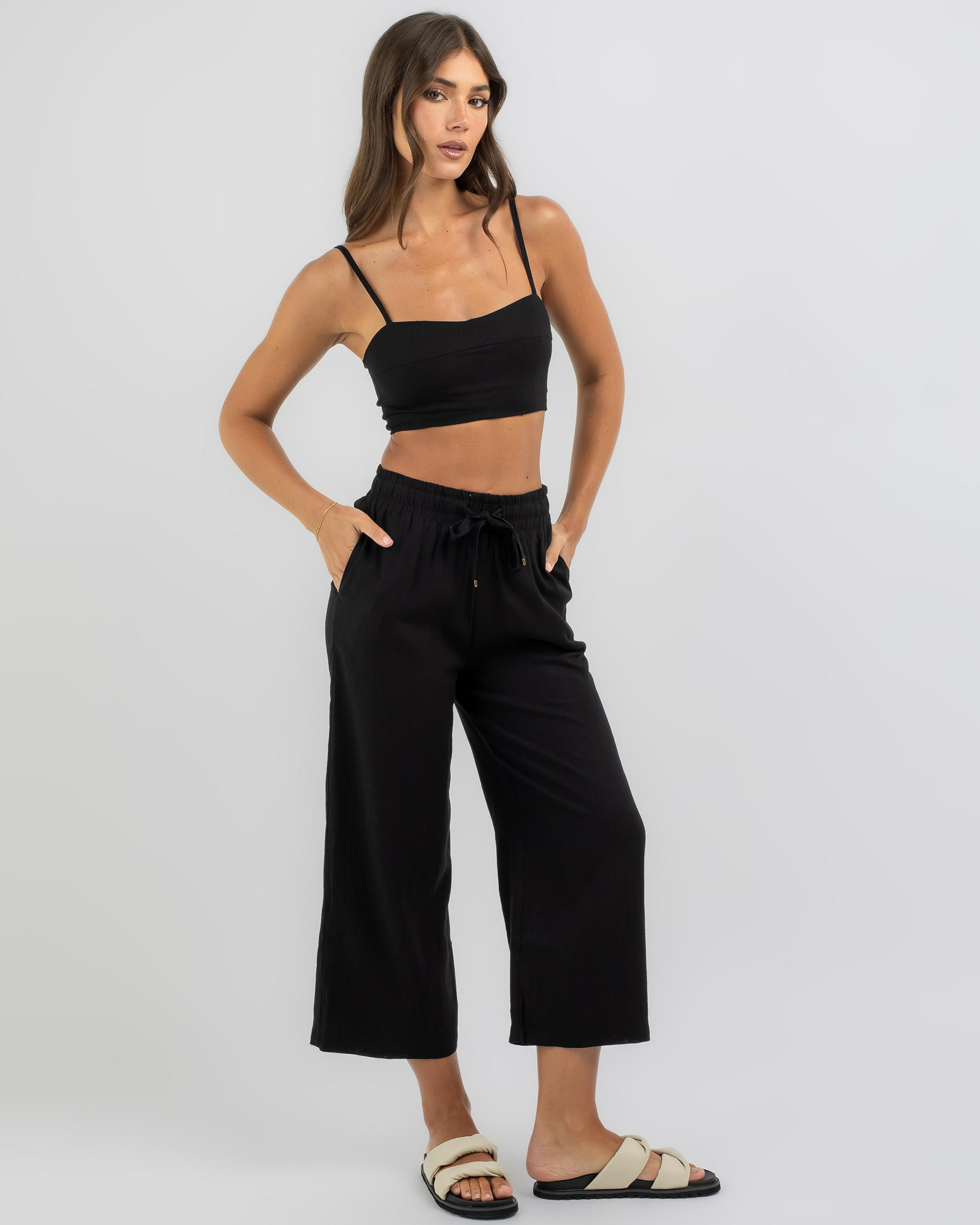 Cali Hawaii Cropped Pants