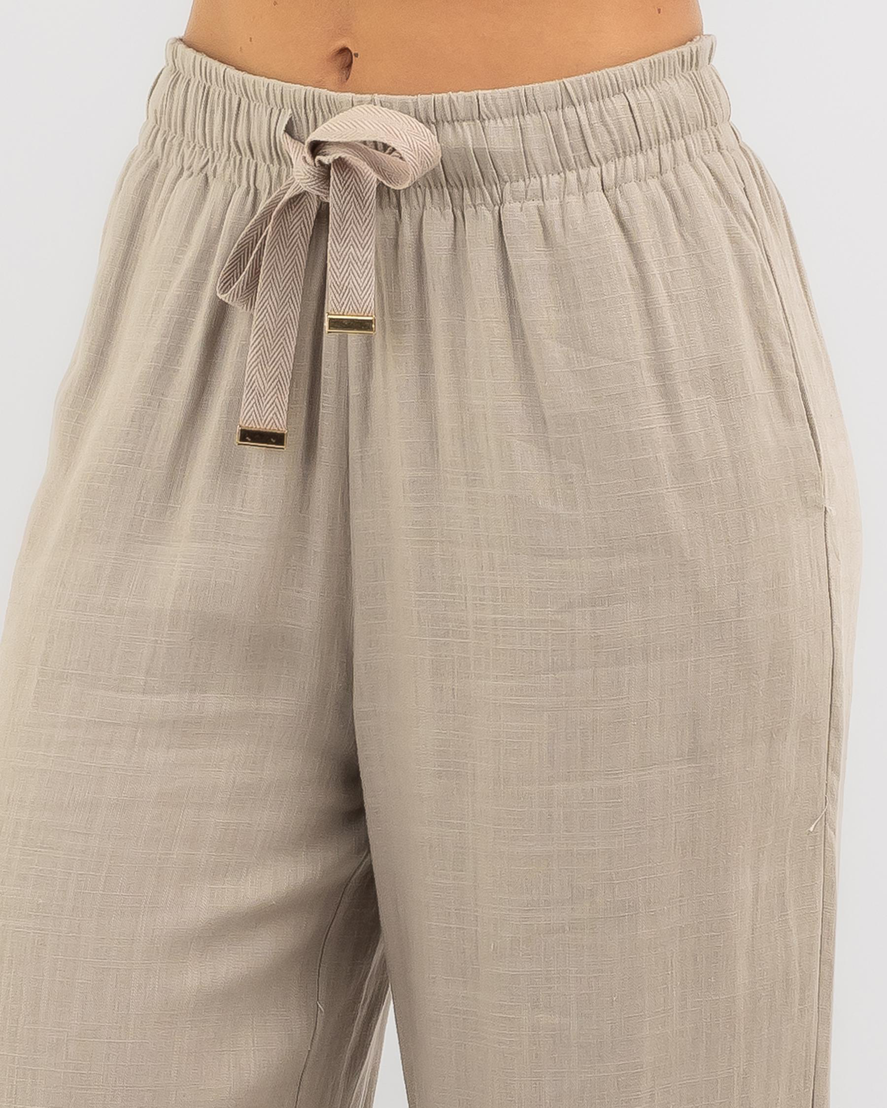 Cali Hawaii Cropped Pants