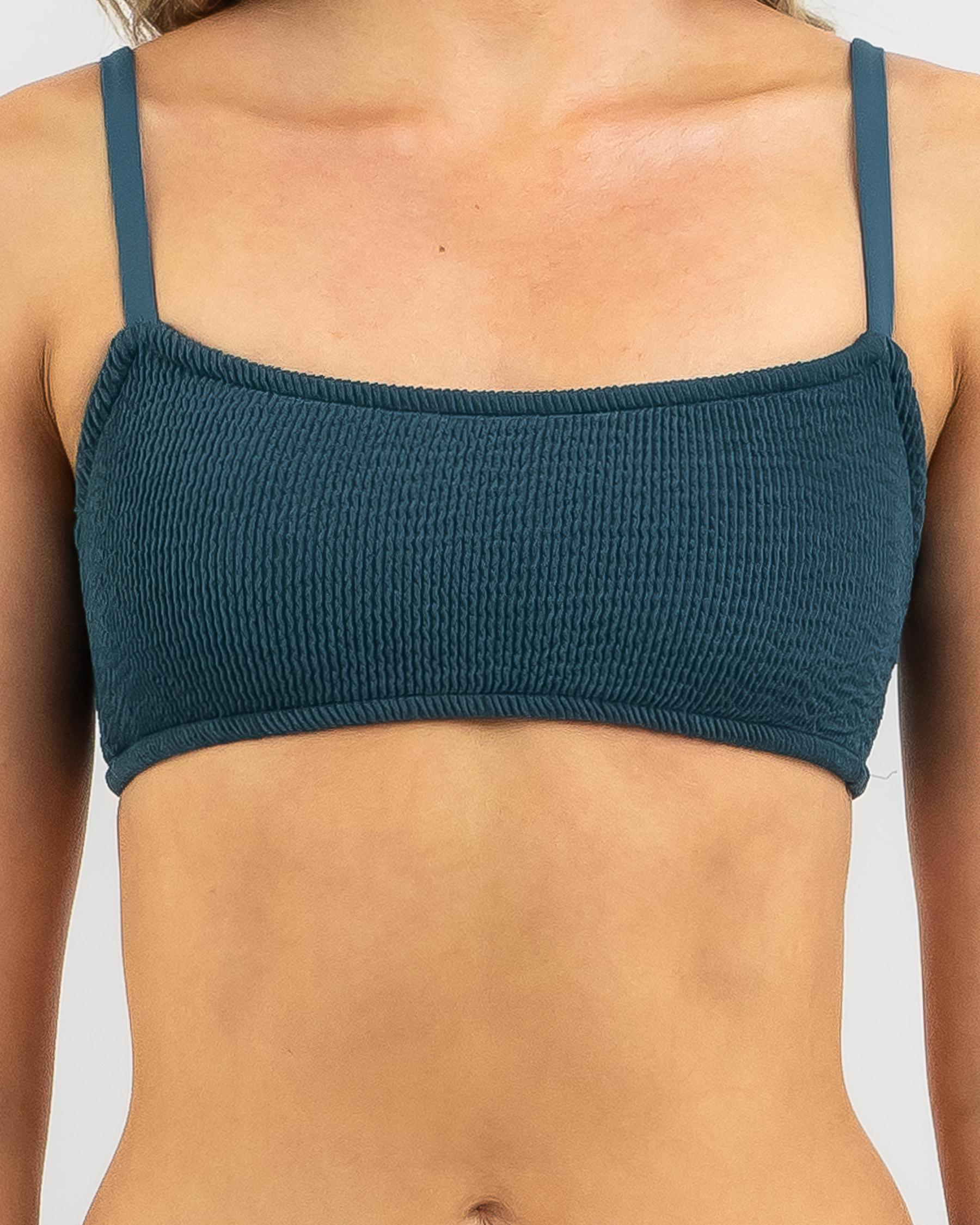 Meredith Scrunch Bralette Bikini Top