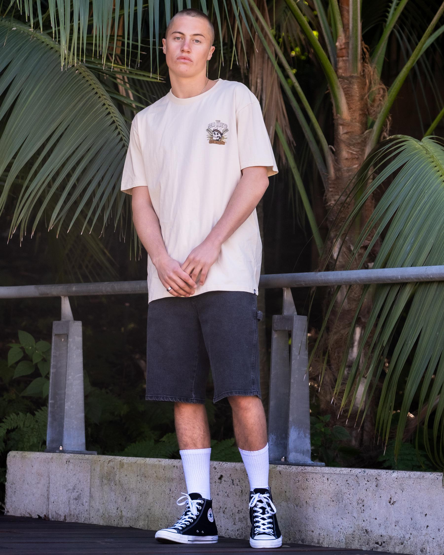 Baggy Denim Walk Shorts