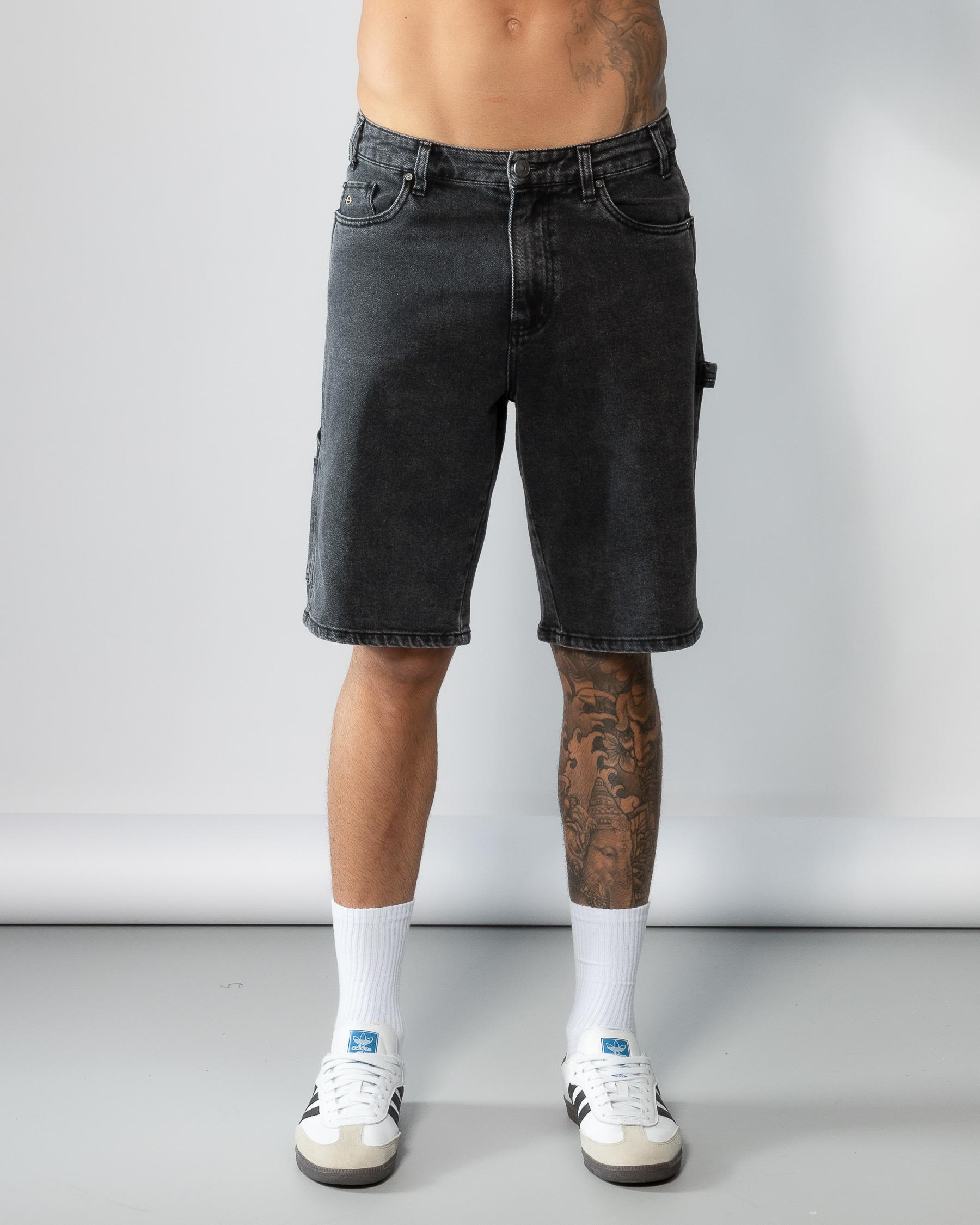 Baggy Denim Walk Shorts