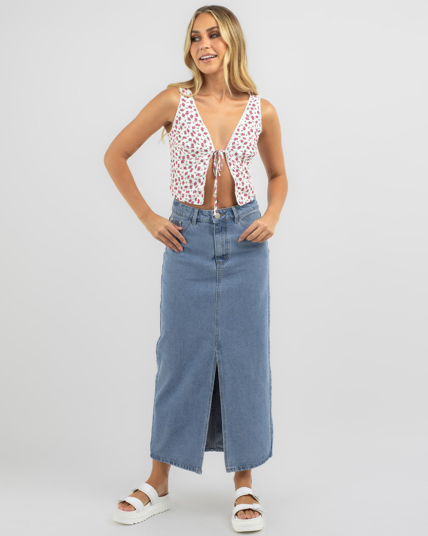 Harper Tie Up Cami Top