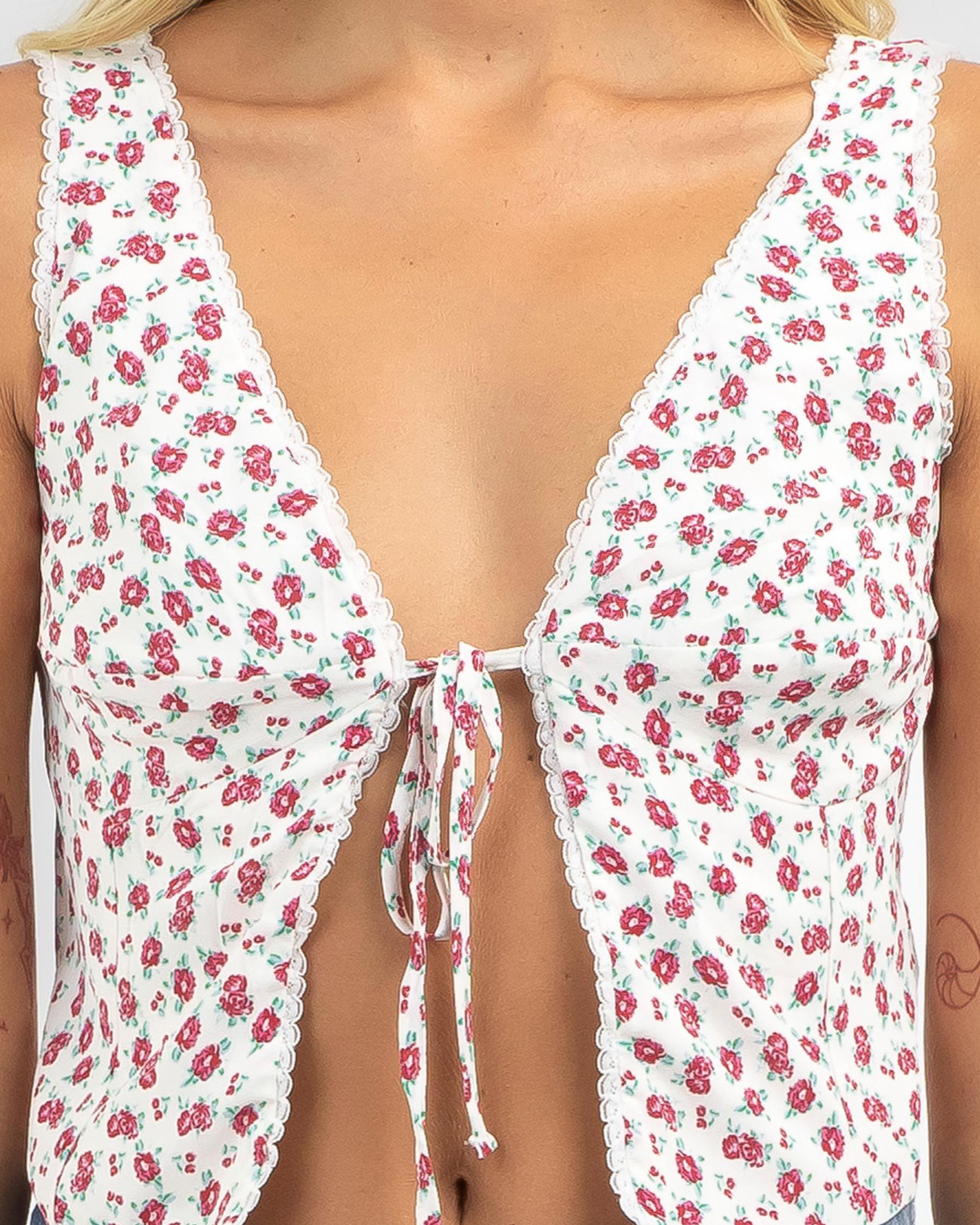 Harper Tie Up Cami Top