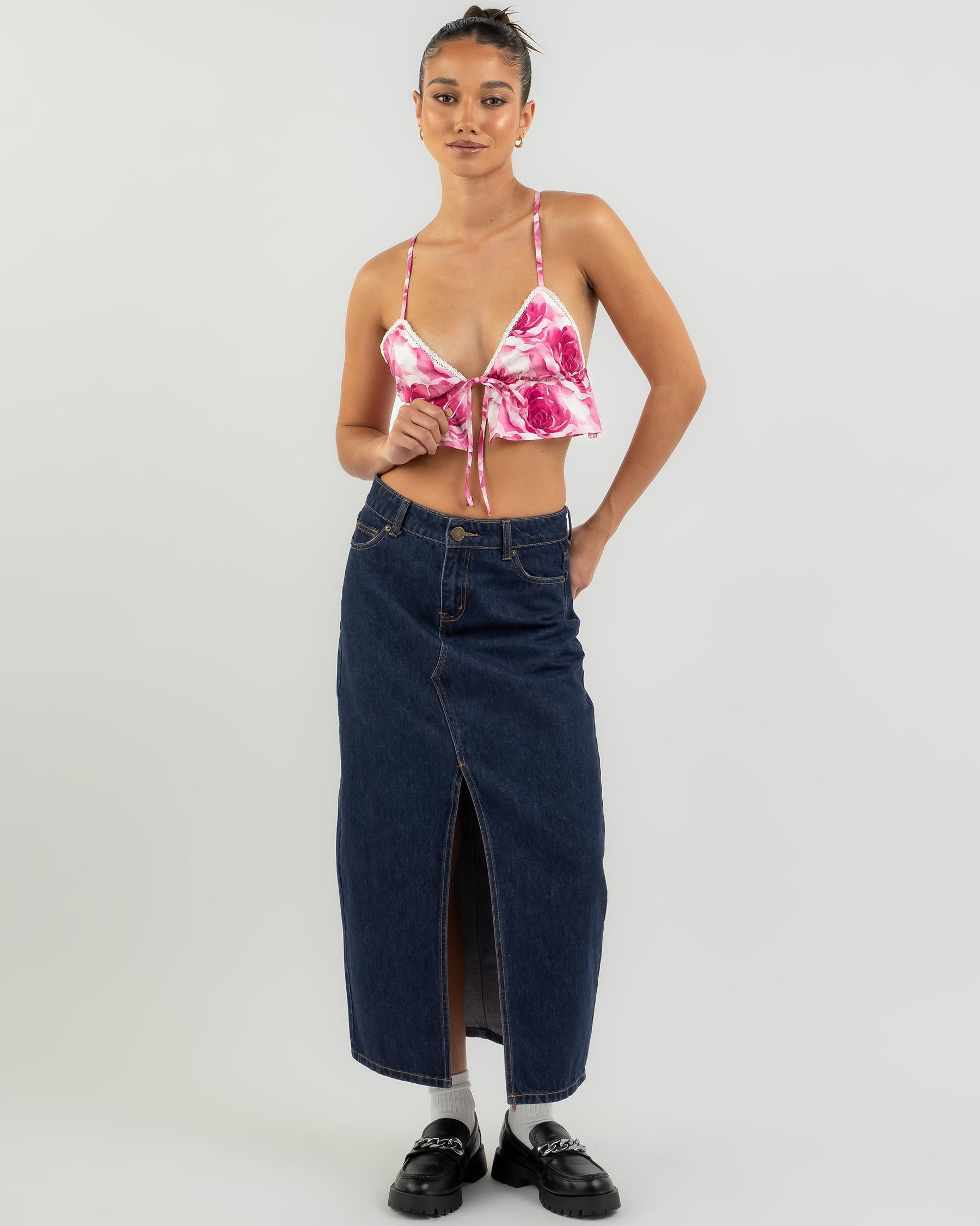 Pixie Tie Up Cami Top