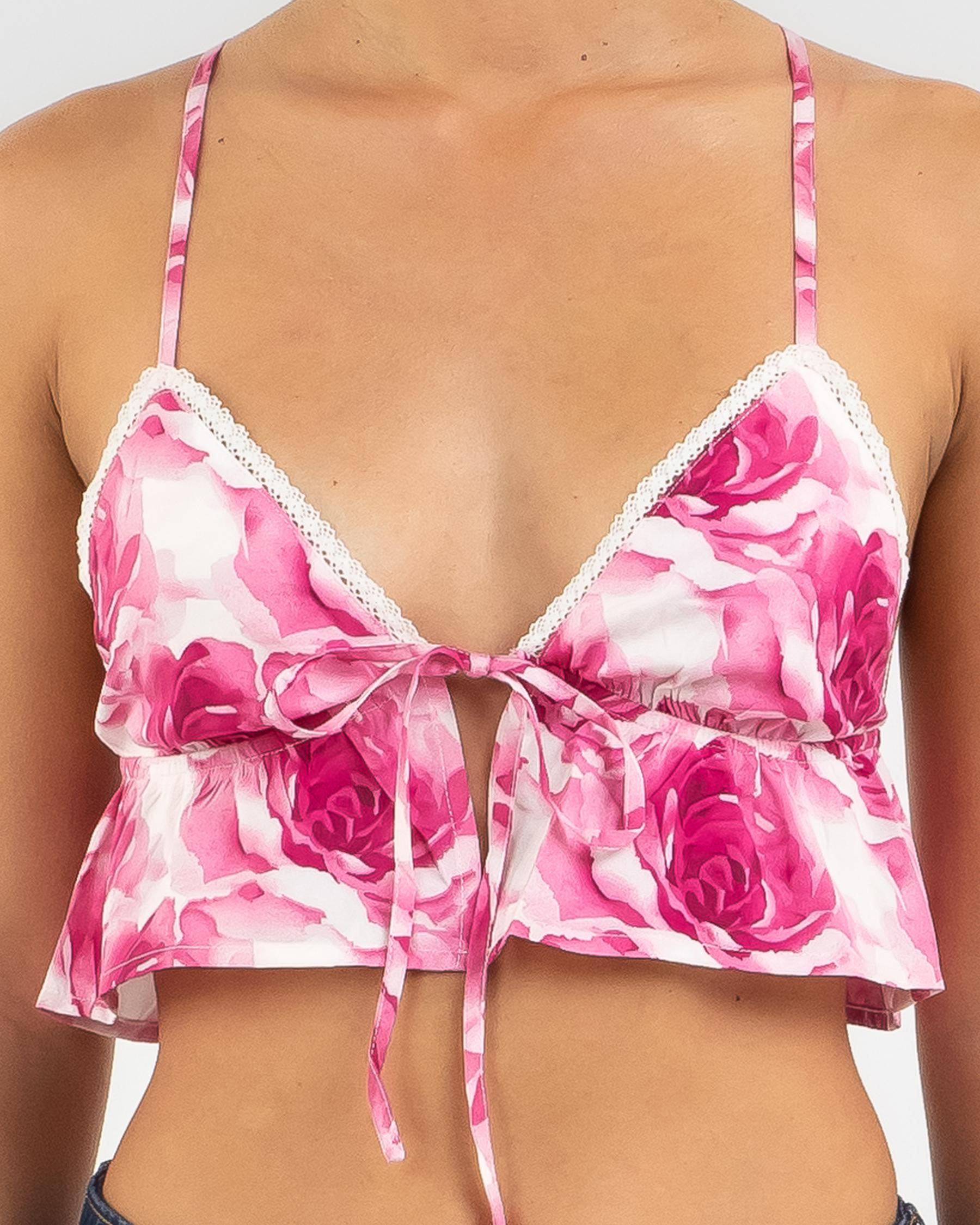 Pixie Tie Up Cami Top