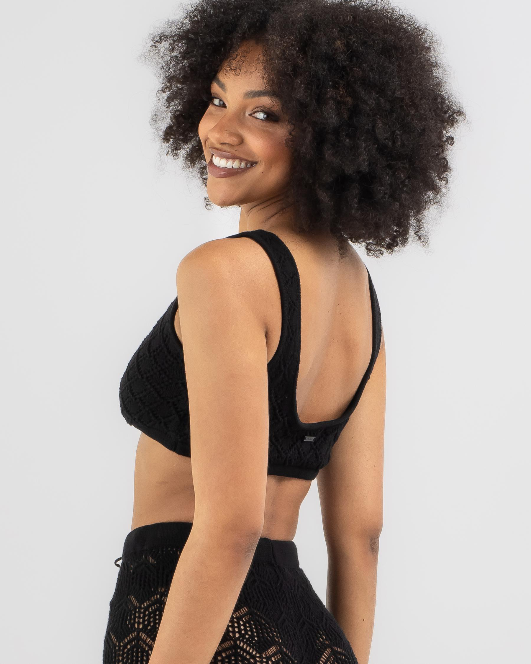 Andrina Crochet Ultra Crop Top