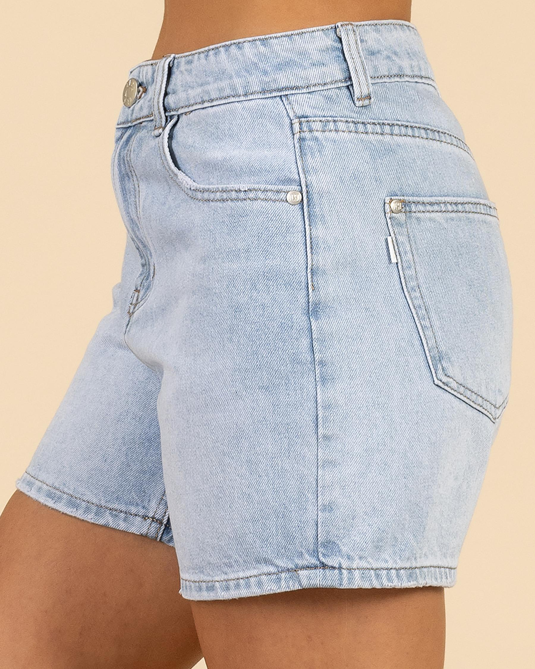 Byron Mid Denim Shorts
