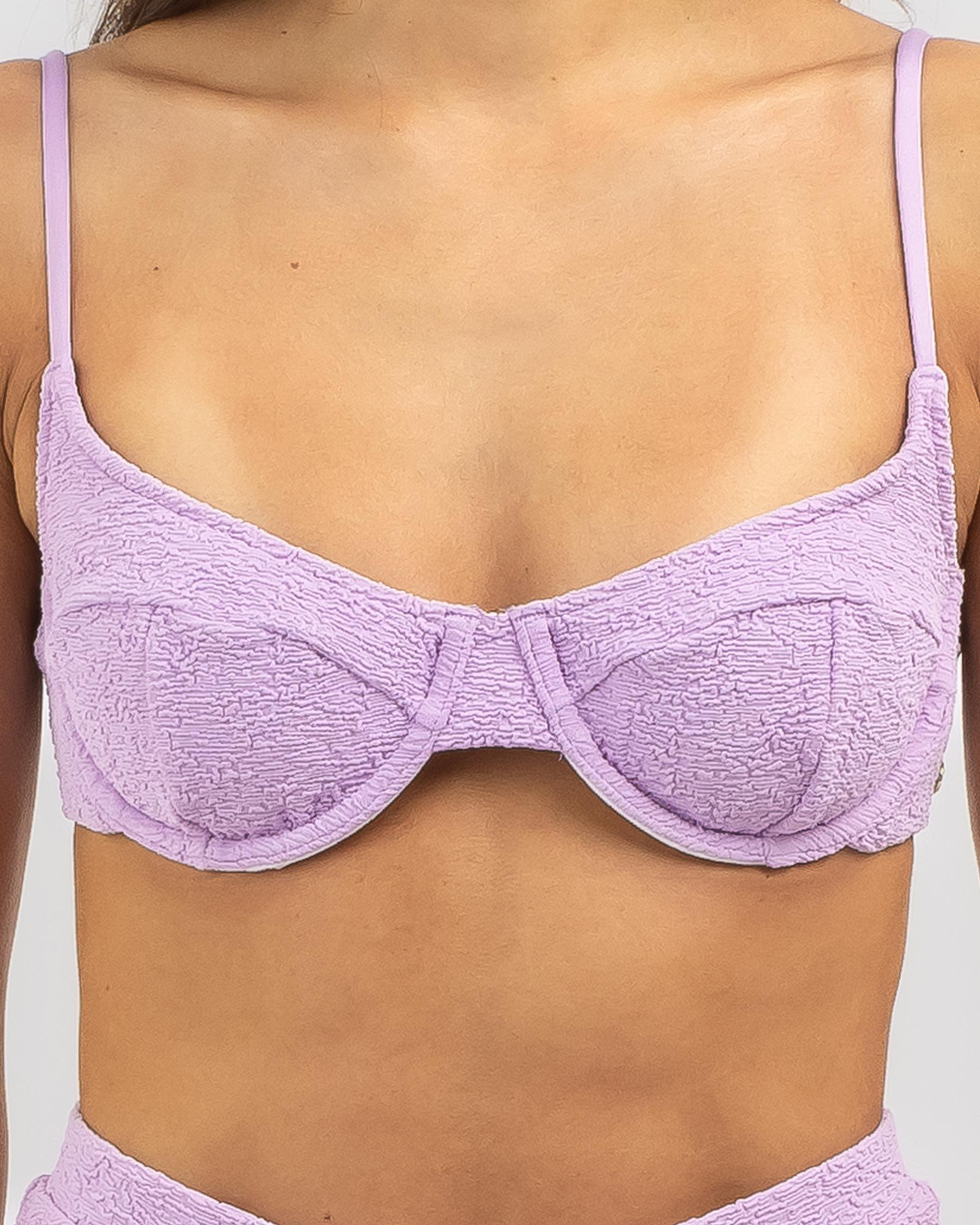 Sandalwood Balconette Bikini Top