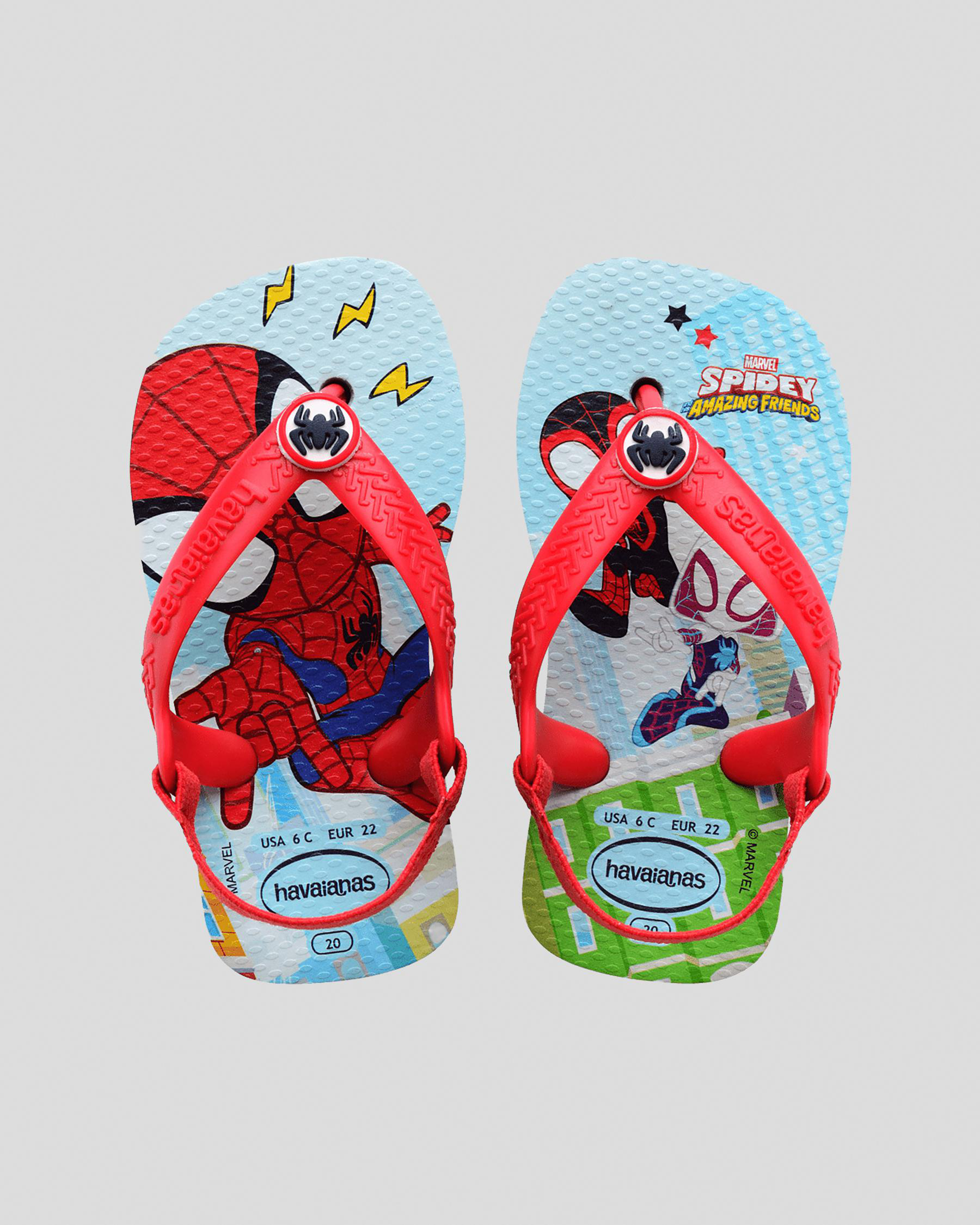 Toddlers' Marvel Spiderman Thongs