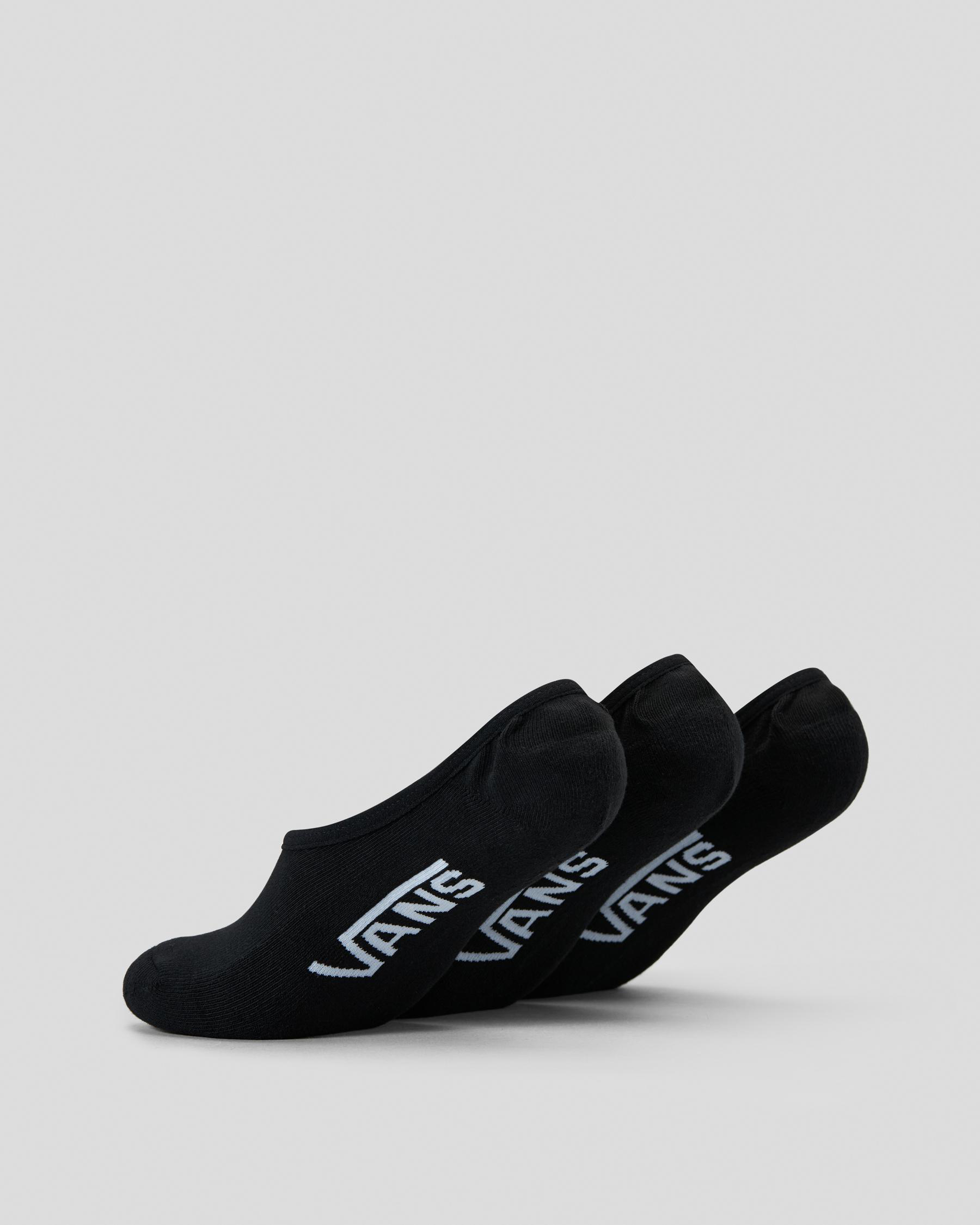 Classic No Show Socks 3 Pack