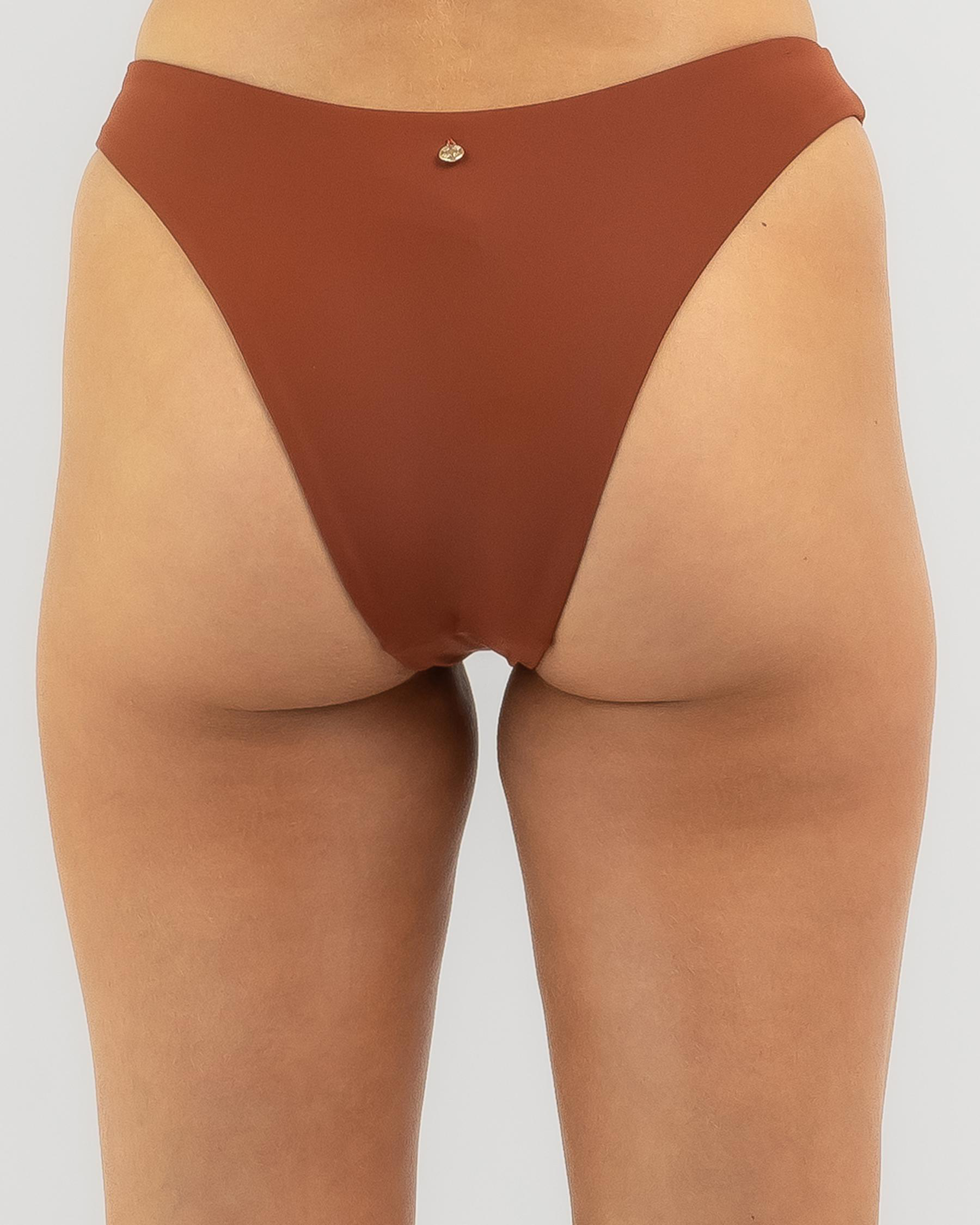 Classic High Cut Bikini Bottom