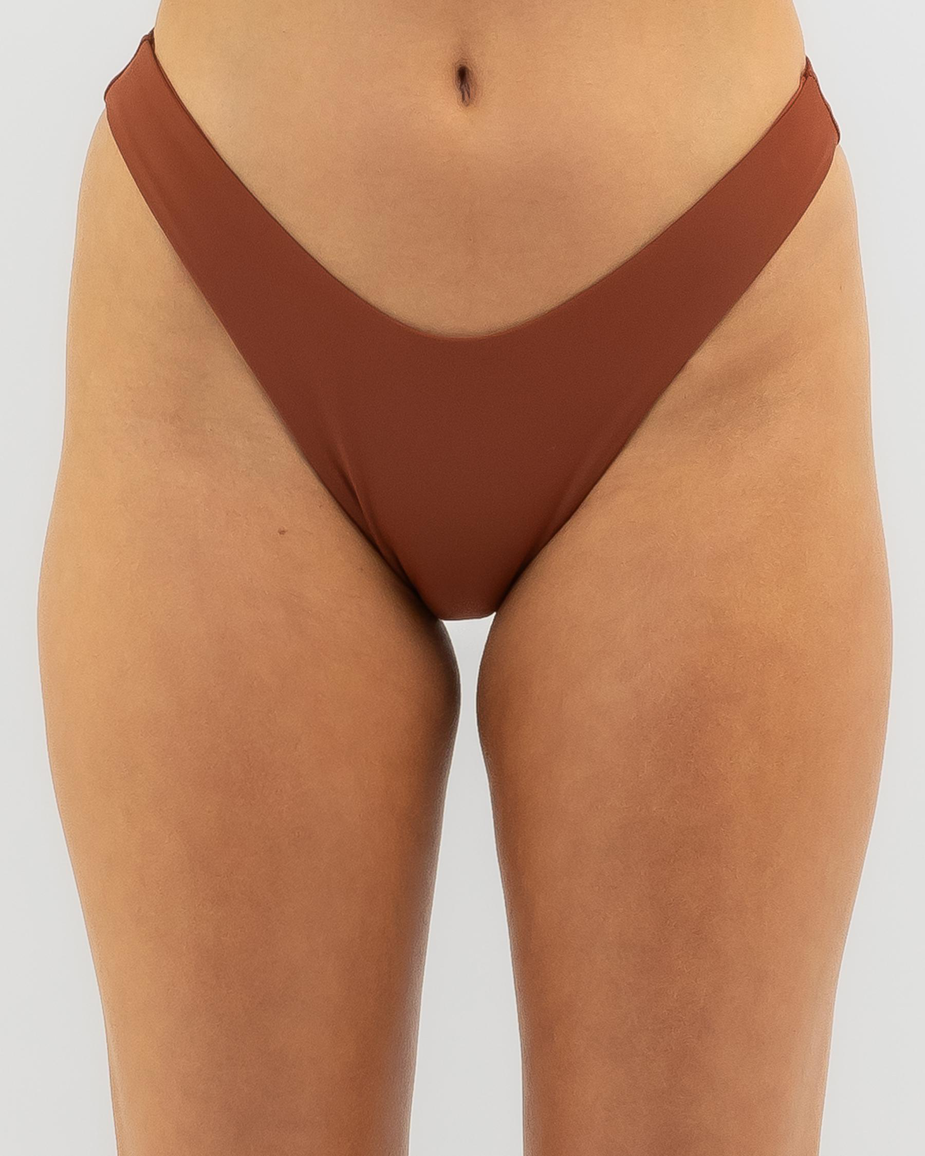 Classic High Cut Bikini Bottom