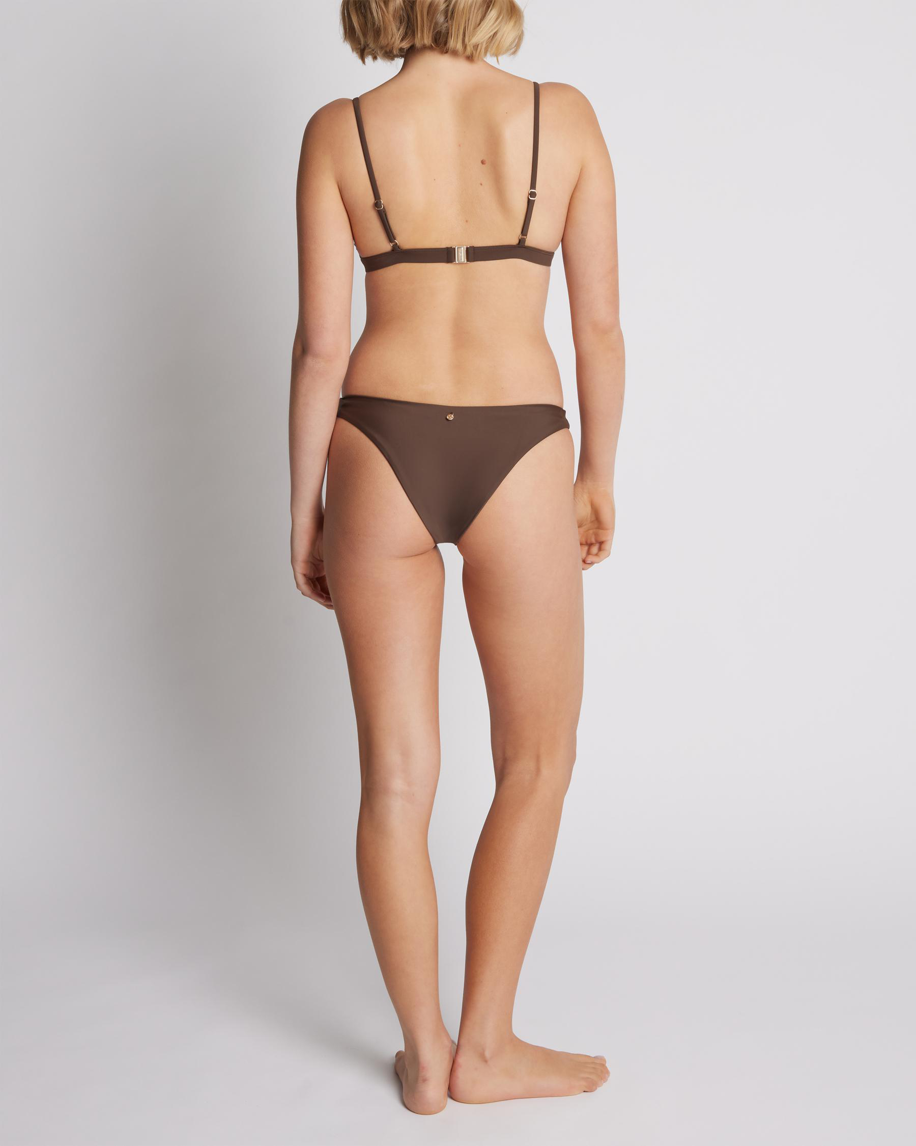 Classic High Cut Bikini Bottom