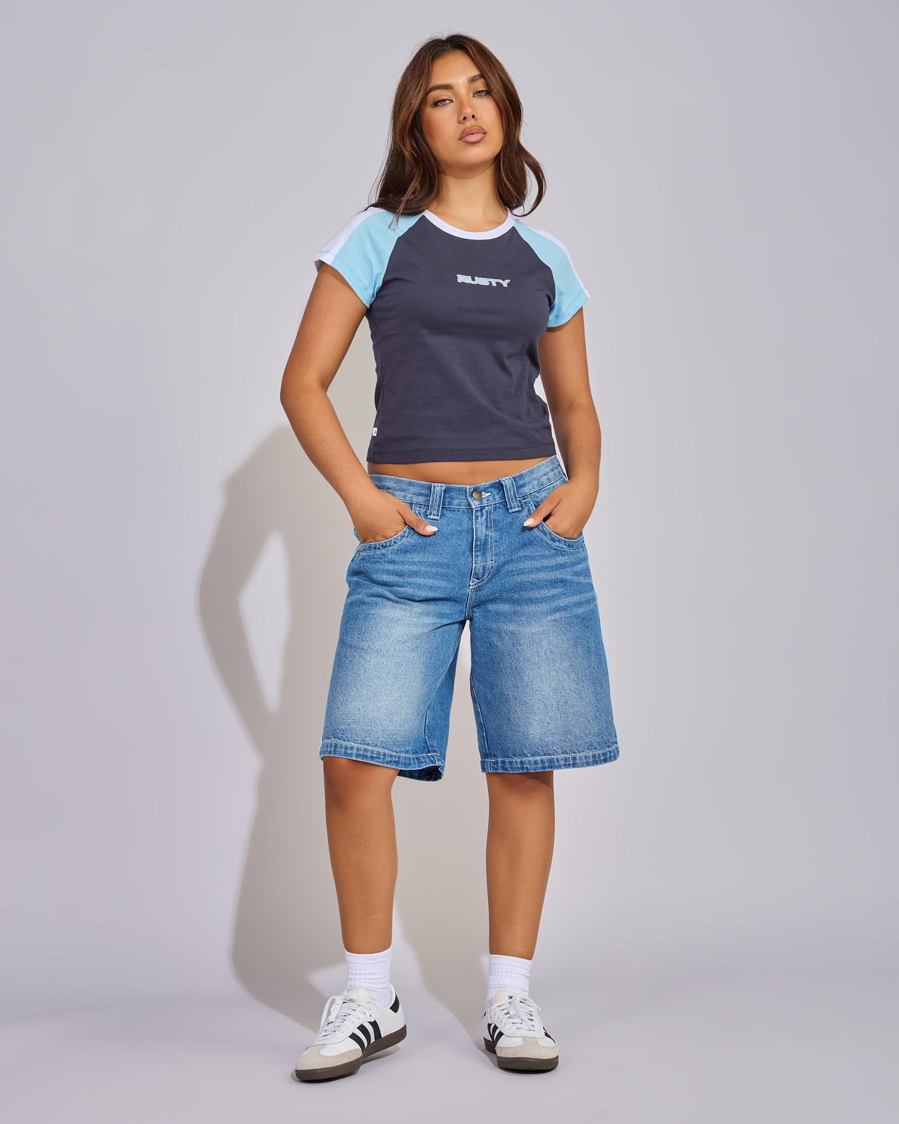 Flip Mommy Denim Shorts