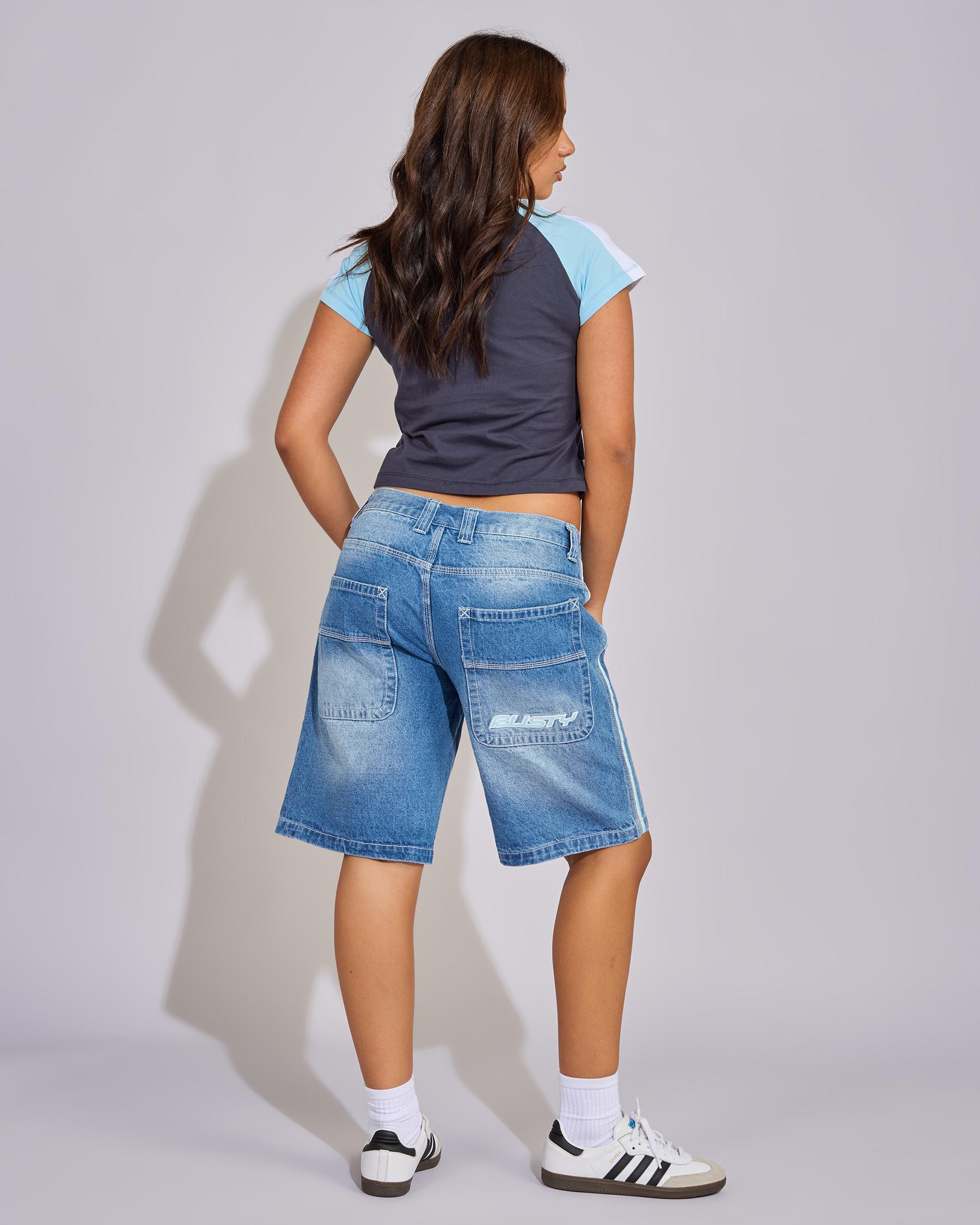 Flip Mommy Denim Shorts