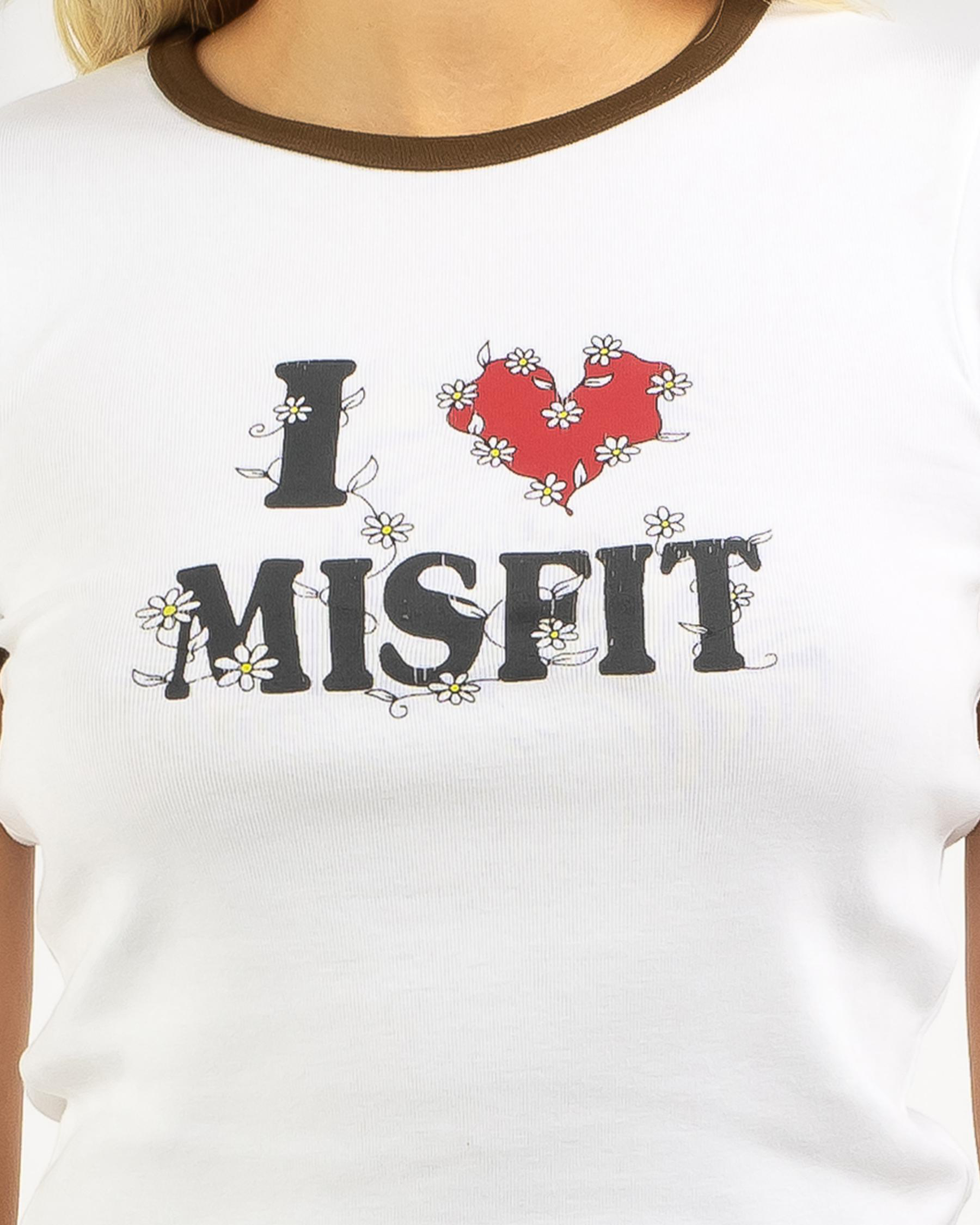 I Luv M/SF/T ringer T-Shirt