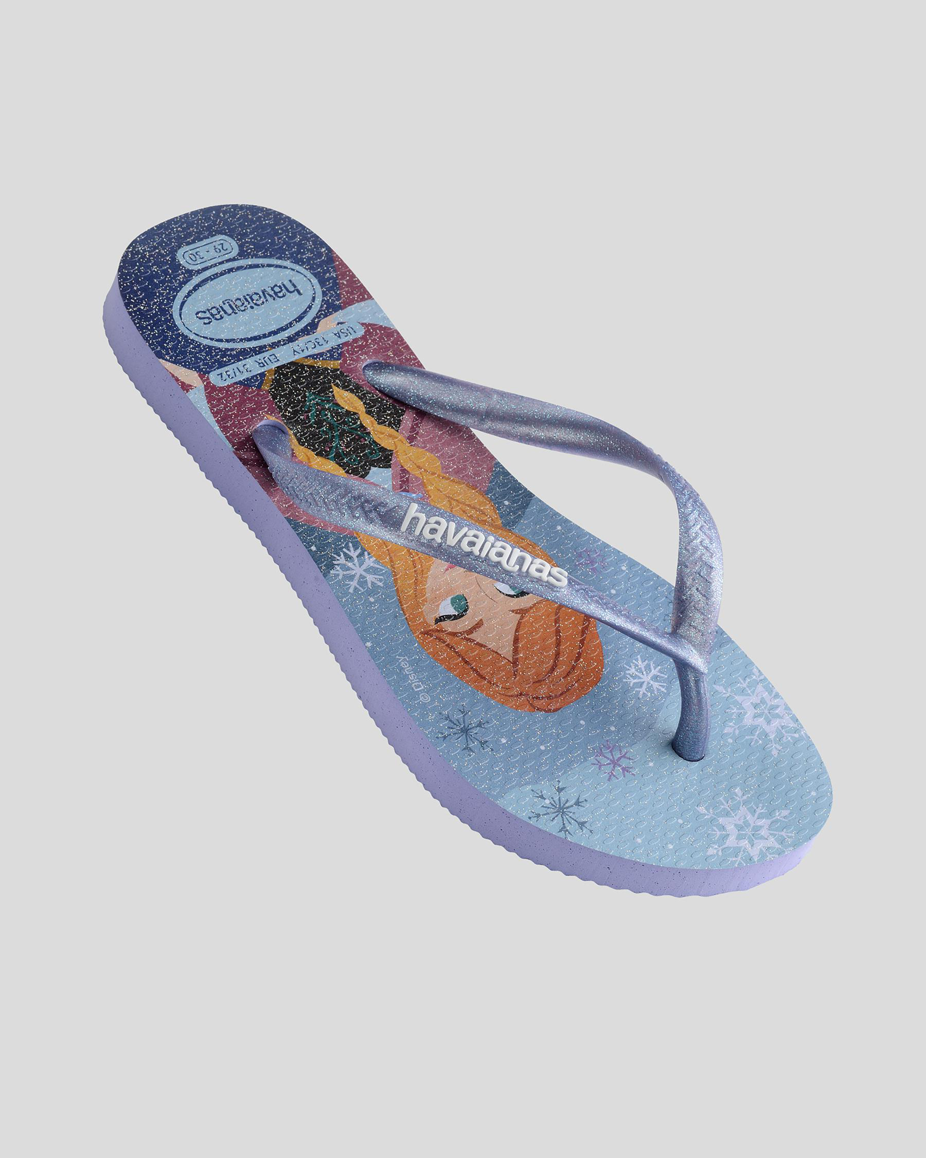 Kids' Slim Frozen Princess Thongs