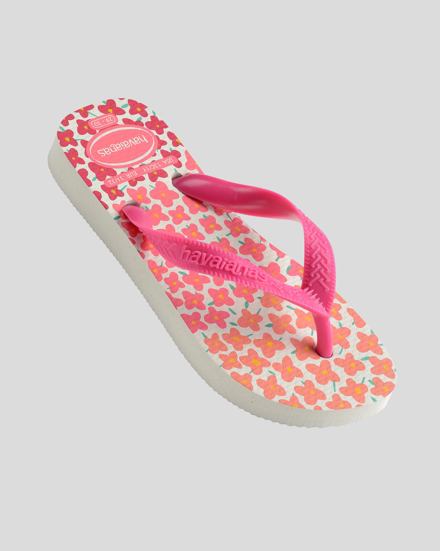 Kids' Flores Thongs