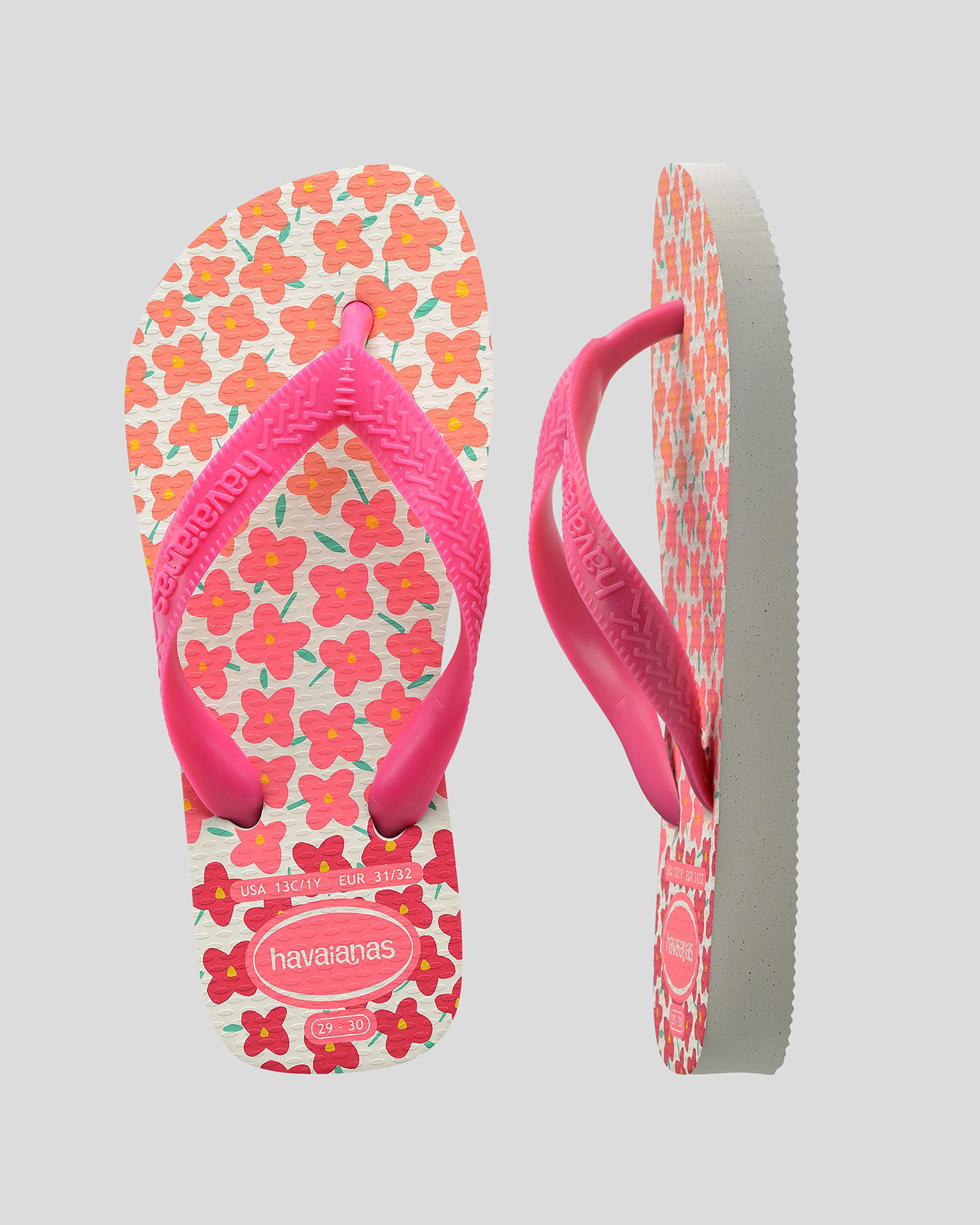 Kids' Flores Thongs