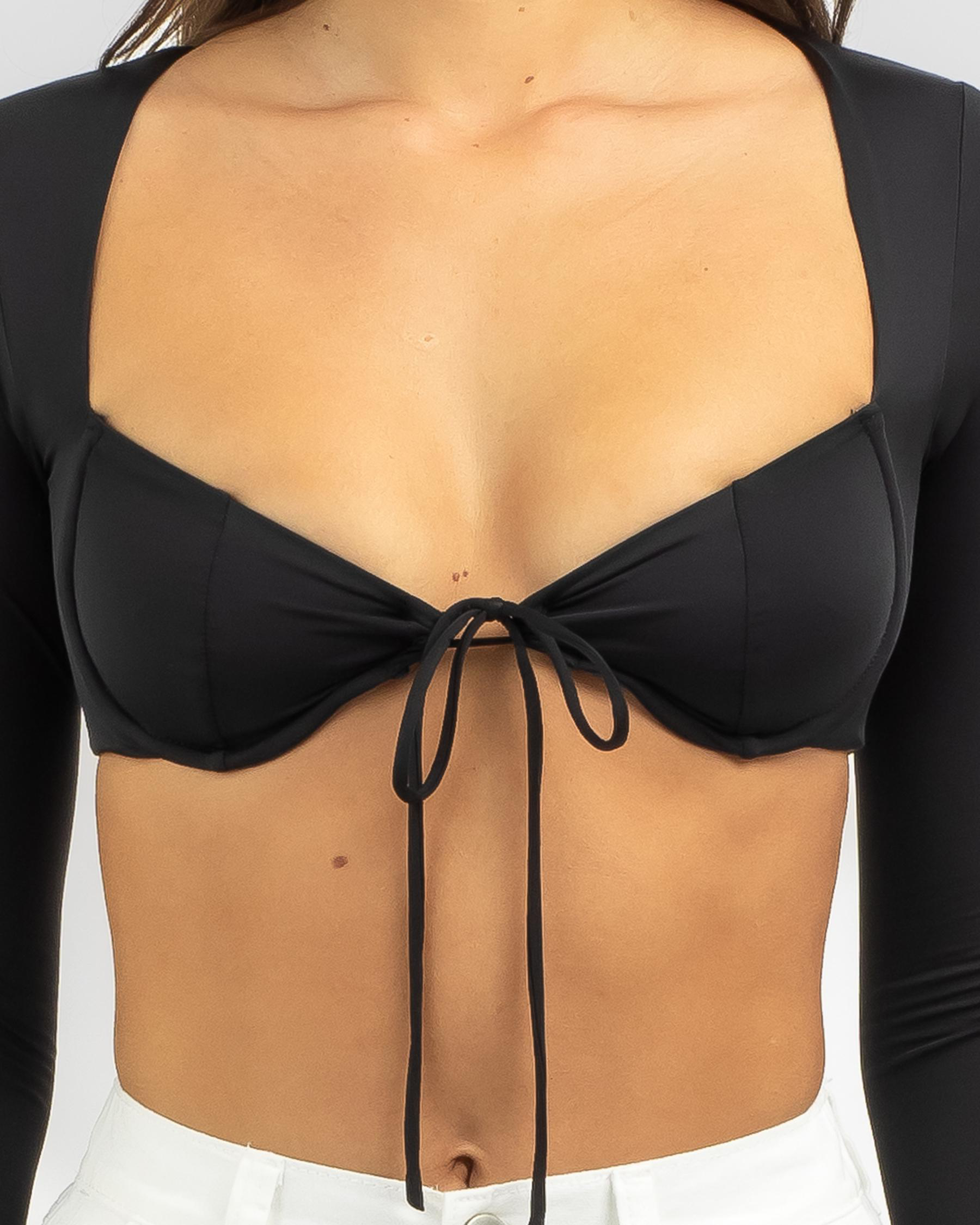 Lola Ultra Crop Long Sleeve Top