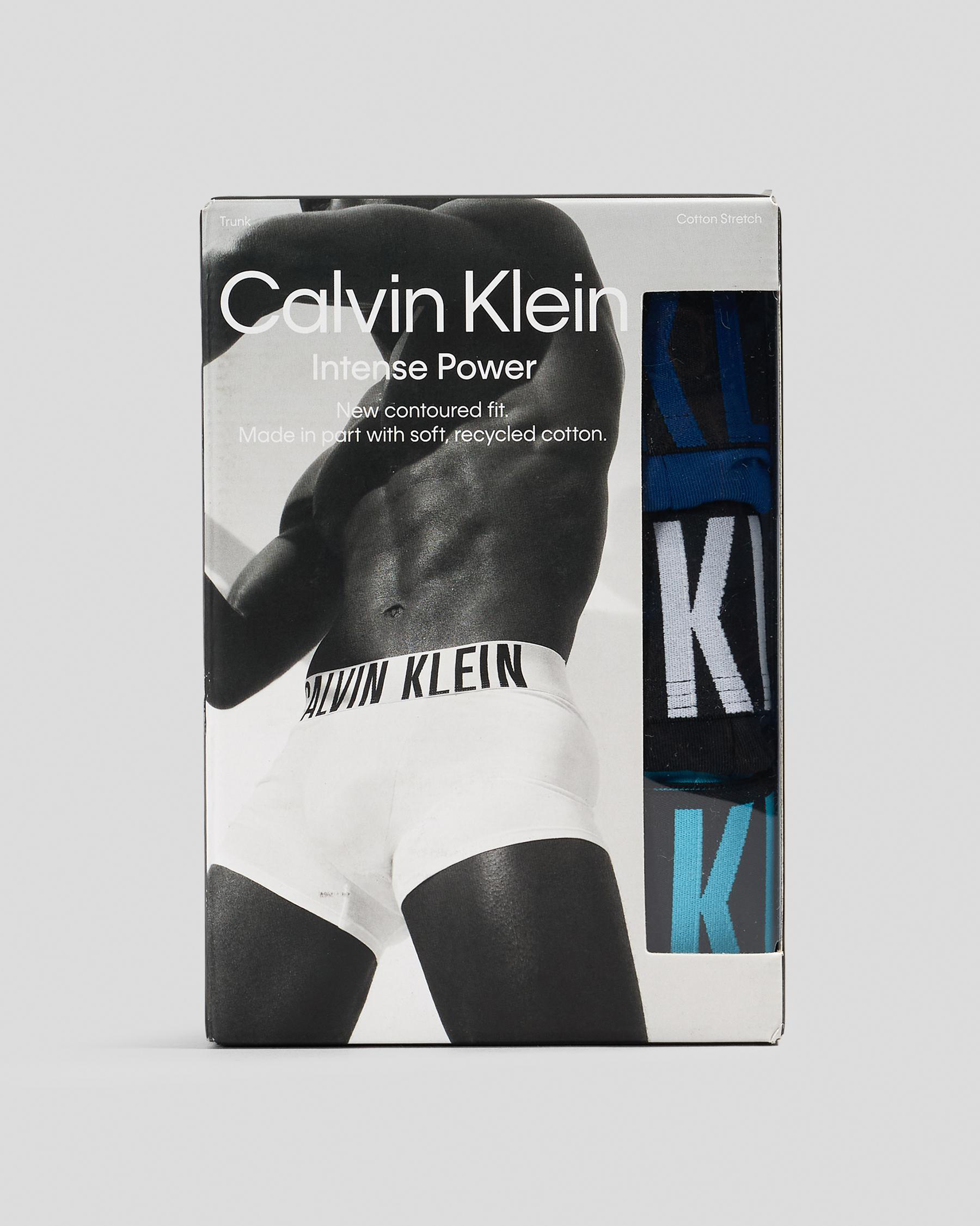 Intense Power Cotton Trunks 3 Pack