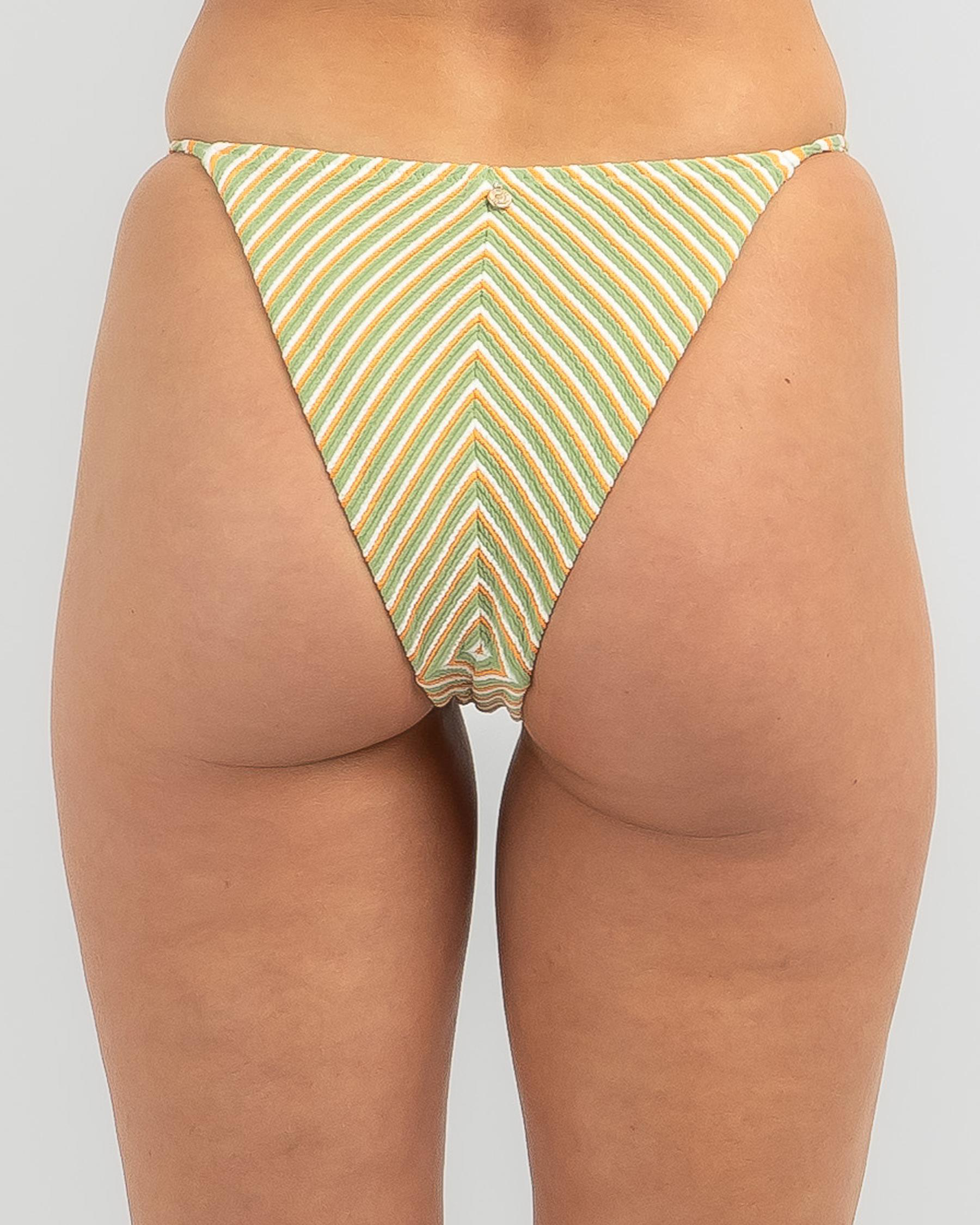Sunbather Stripe String Bikini Bottom