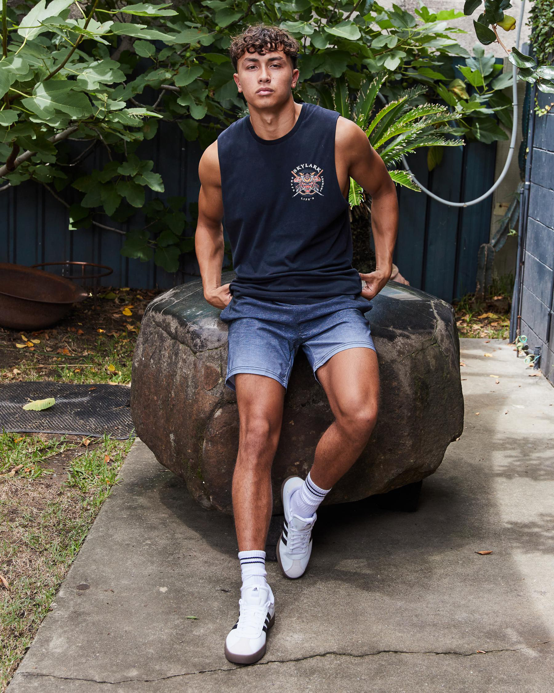 Clone Elastic Waist Shorts