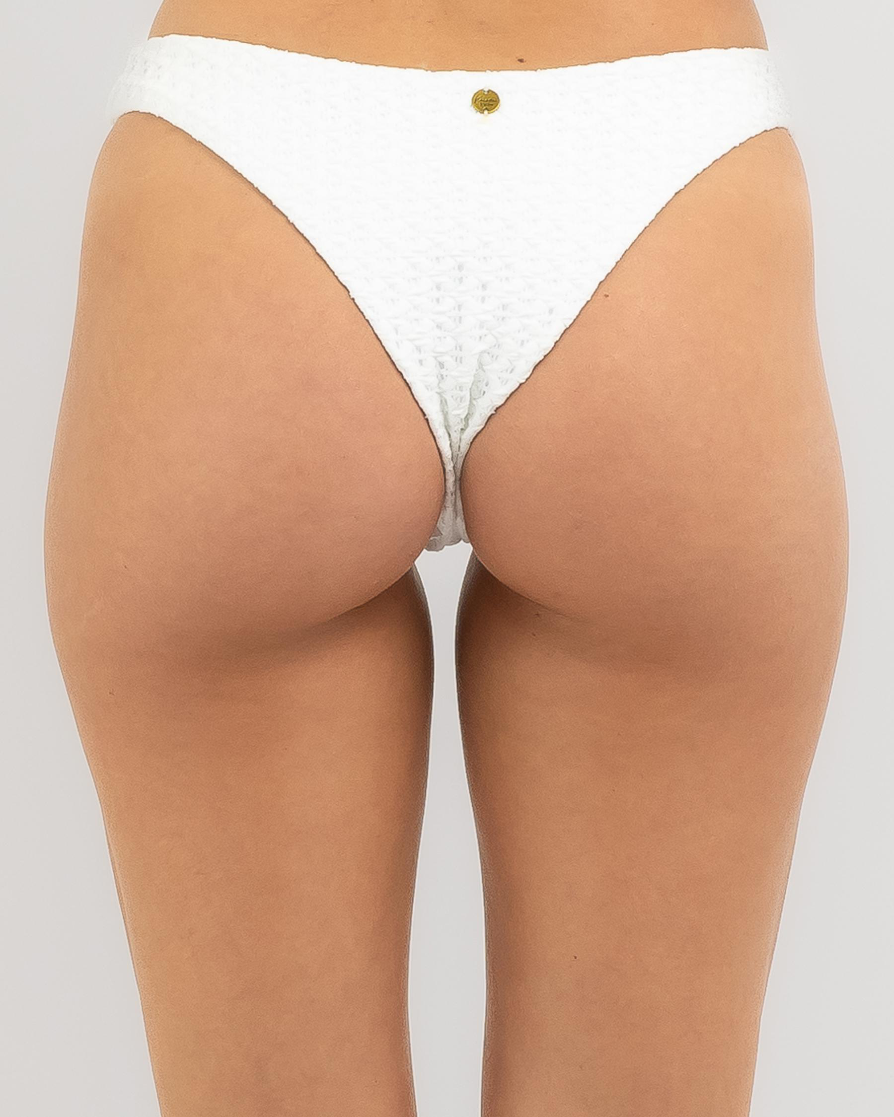 Angel Crochet High Cut Bikini Bottom