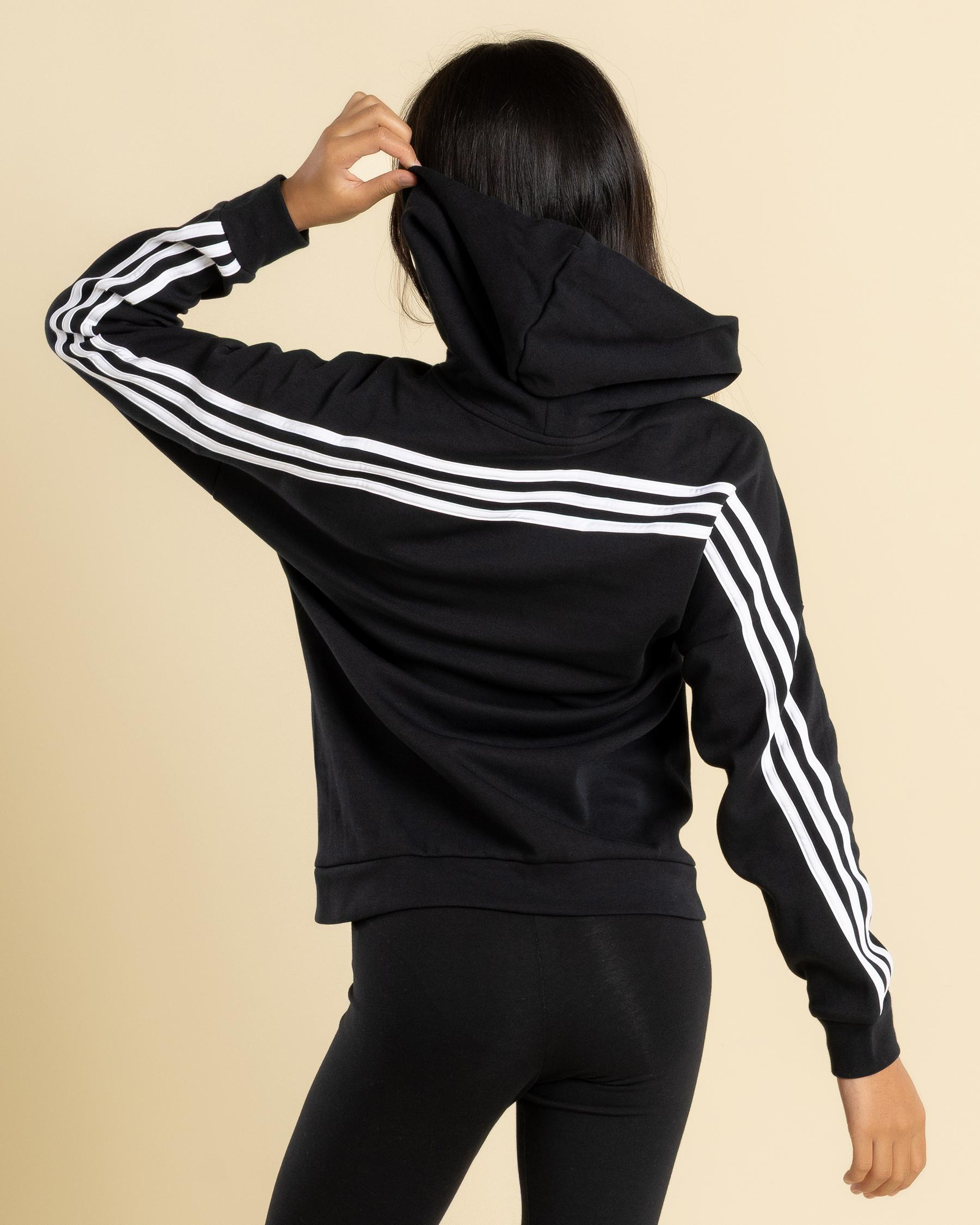 3 Stripes Zip Hoodie