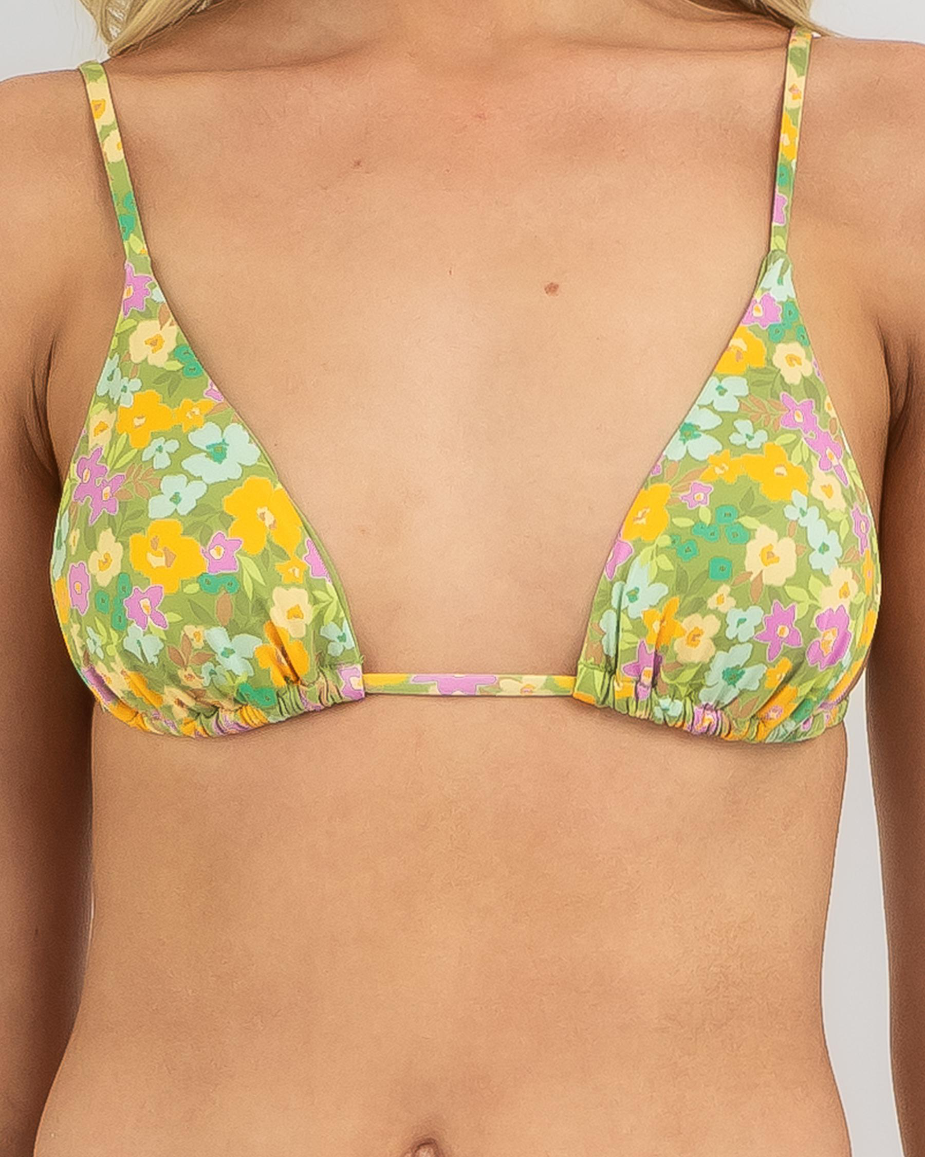 On The Bright Side Tall Sliding Triangle Bikini Top