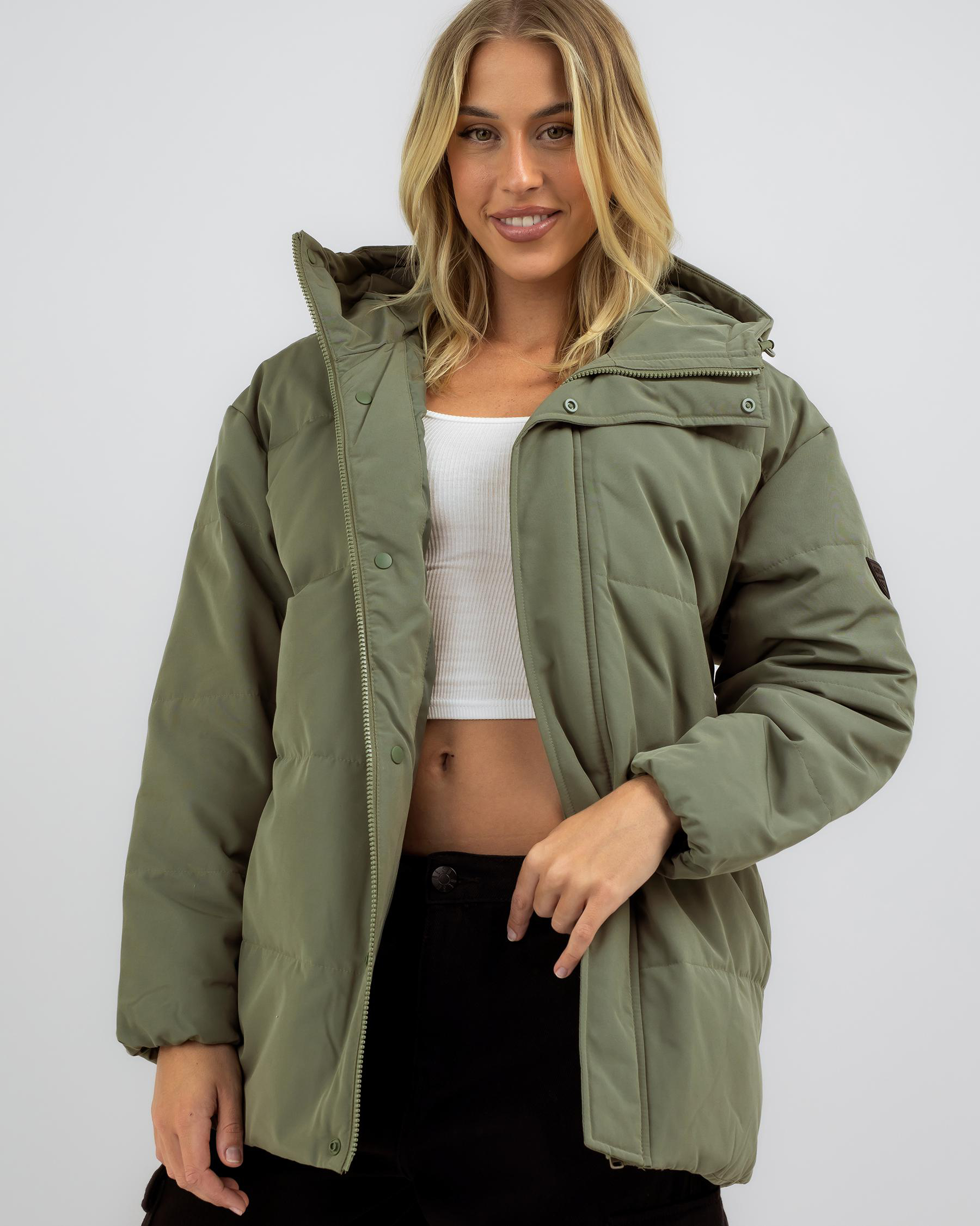 Ocean Ways Hooded Puffer Jacket