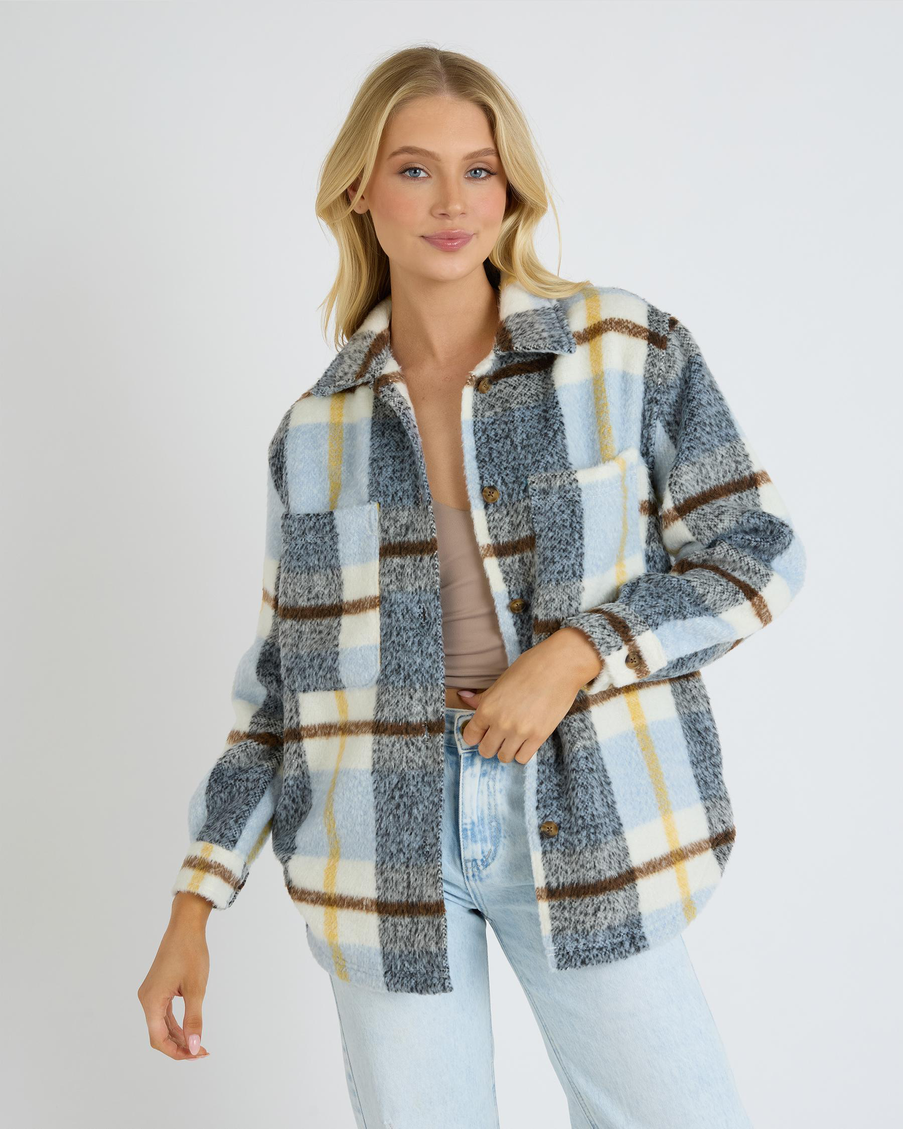 Valley Plaid Shacket