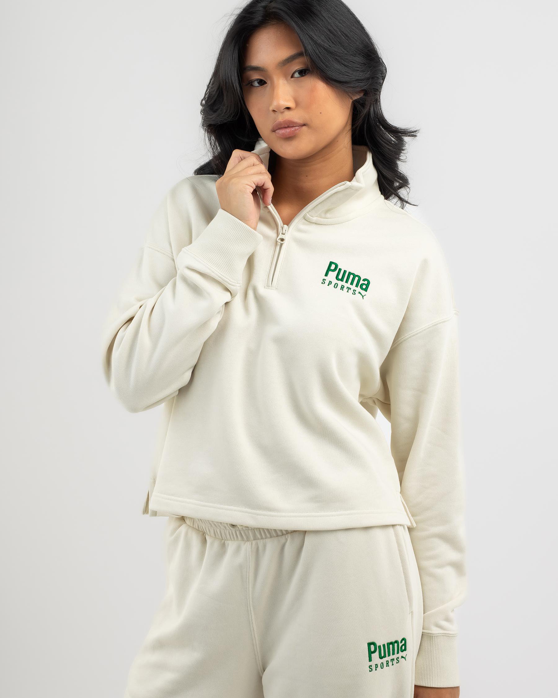 Team Half Zip Crew Jumper
