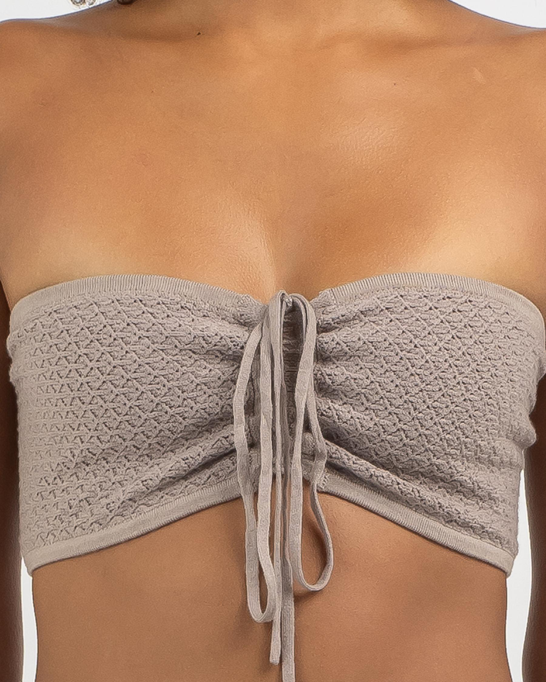 Kensington Knit Crop Top