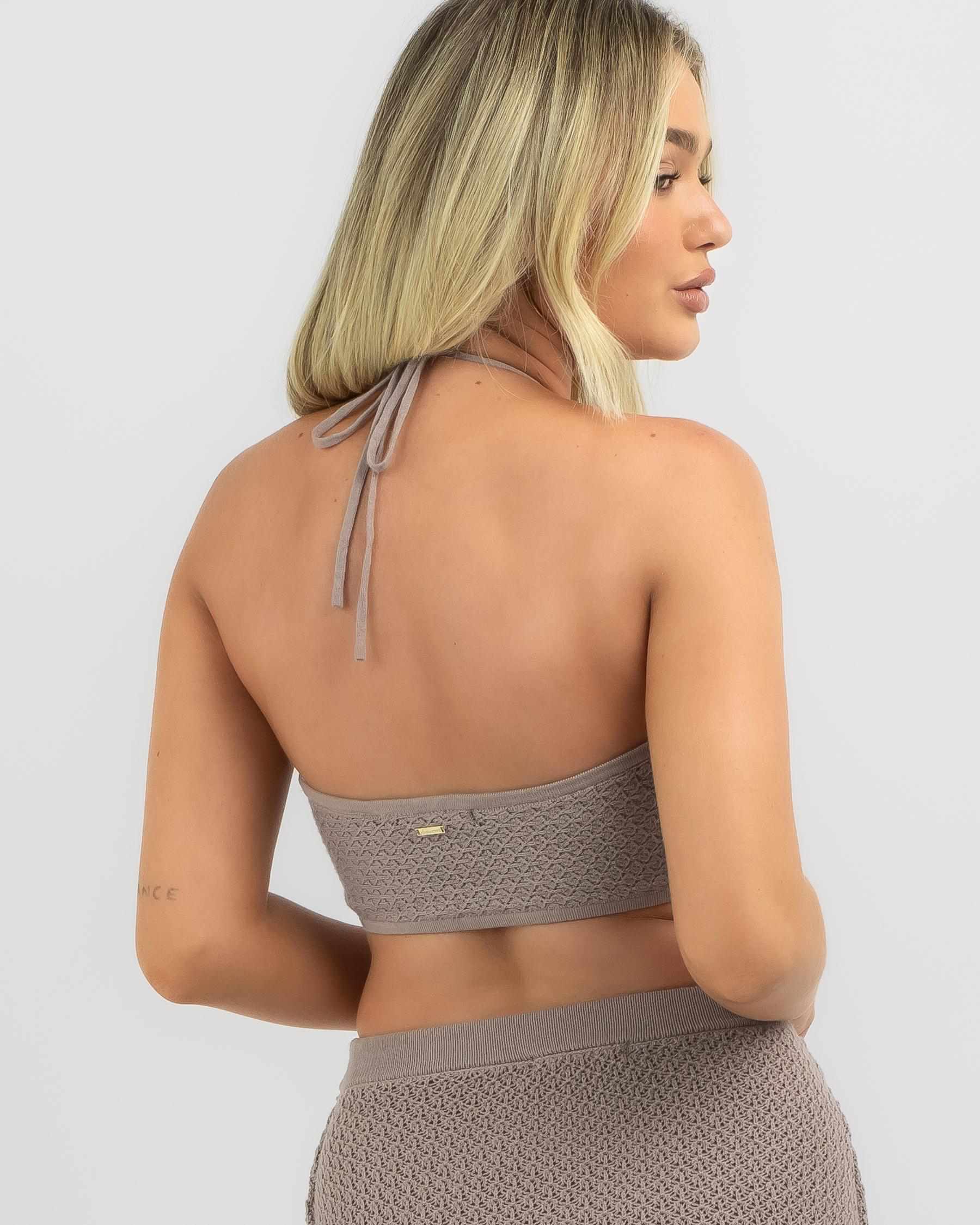 Kensington Knit Crop Top