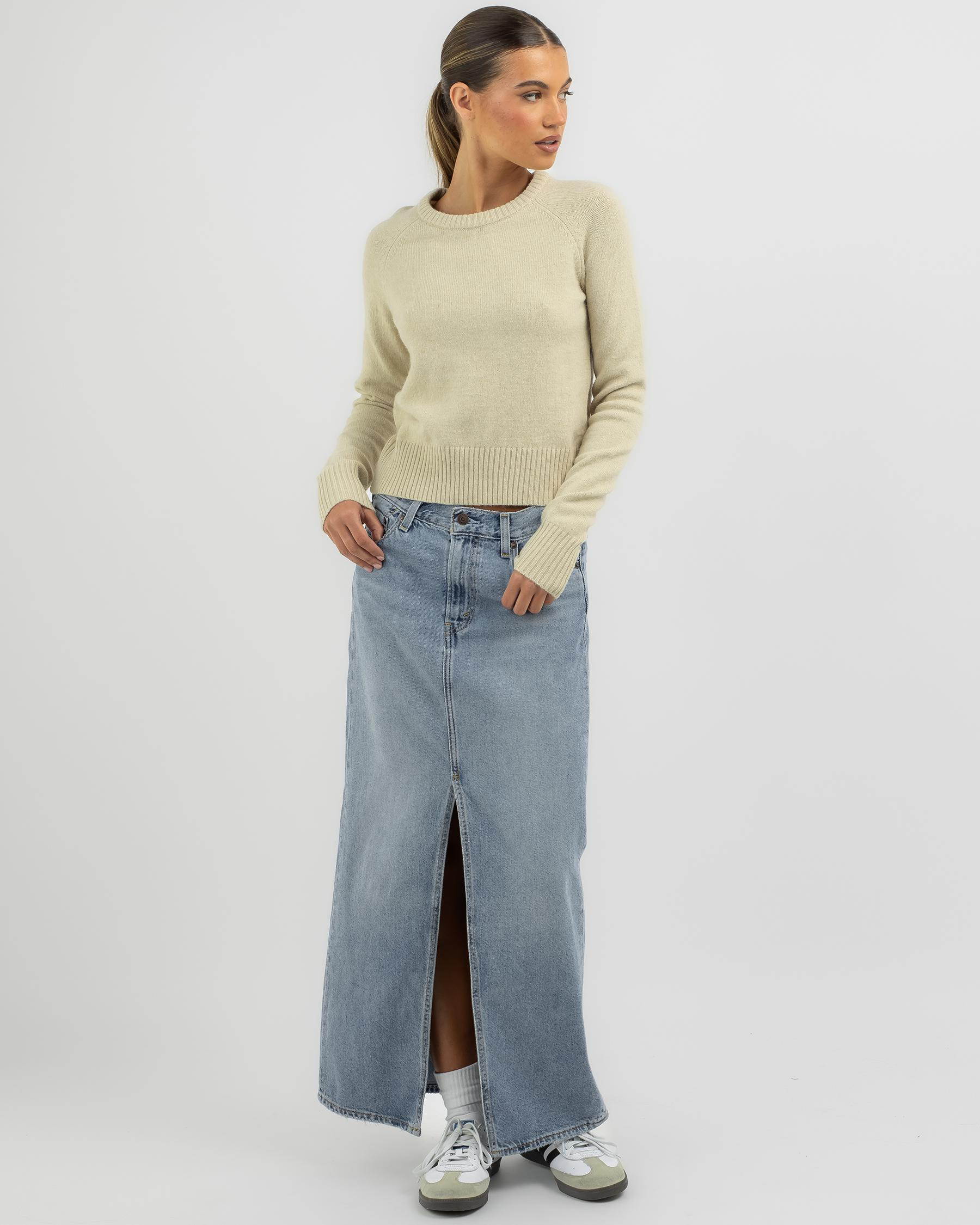 Basic Crew Neck Knit Jumper