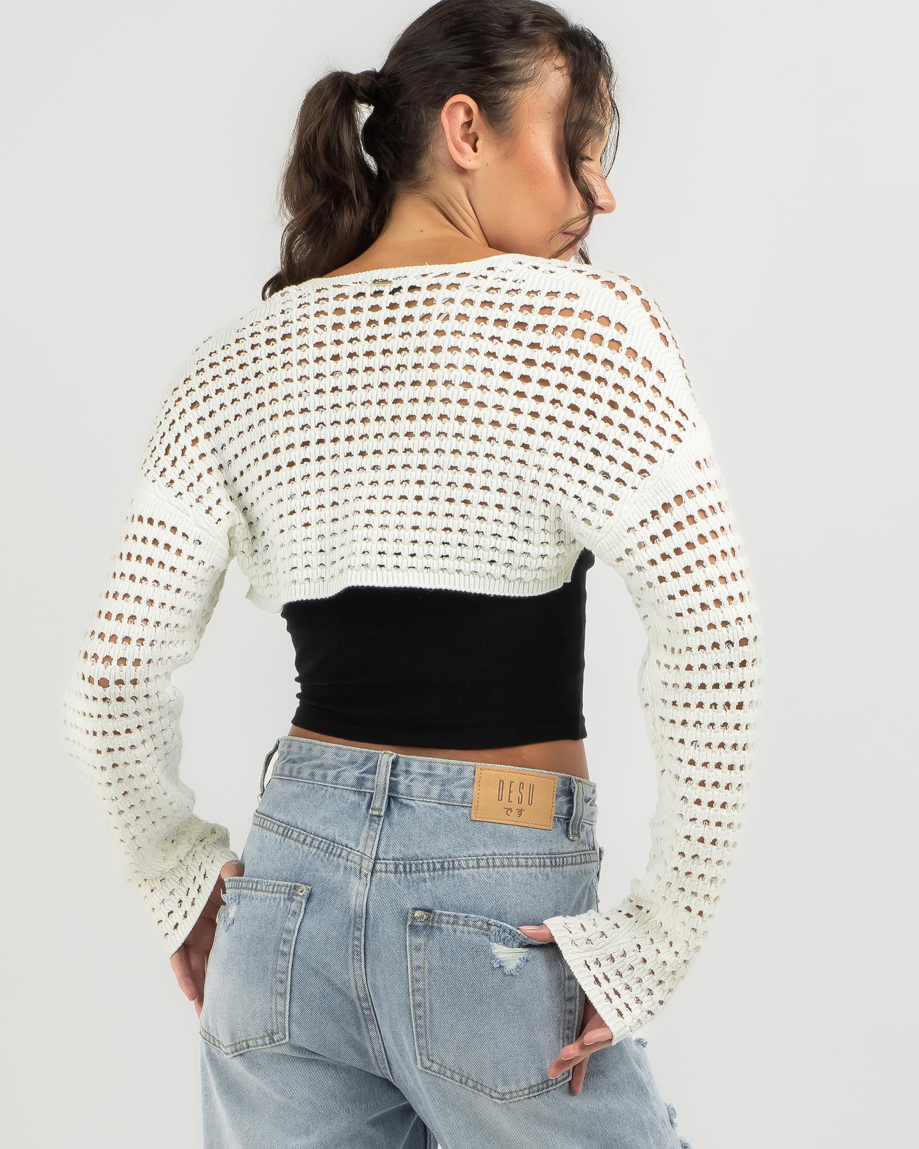 Musa Crochet Knit Bolero