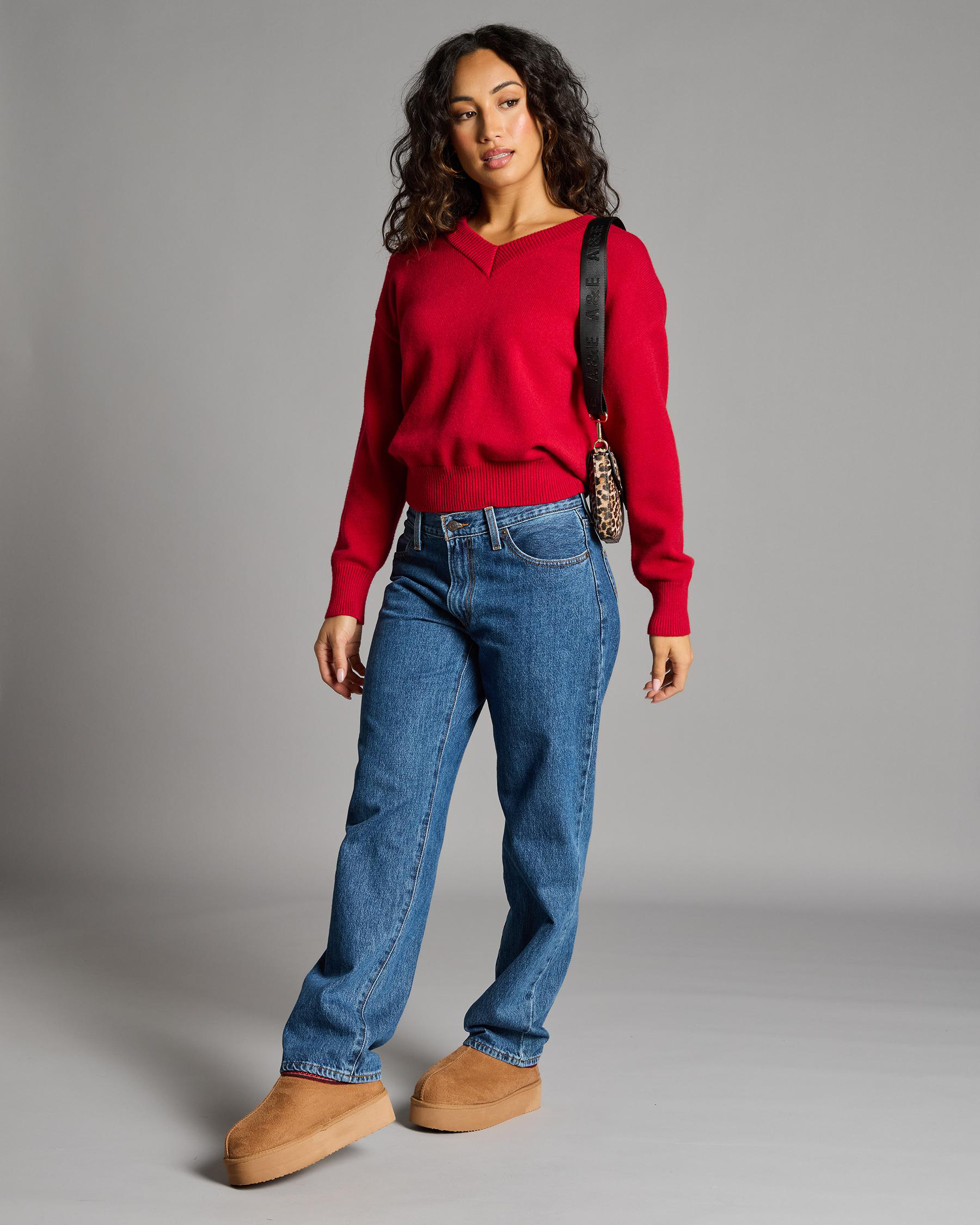 Hopkins V Neck Knit Jumper