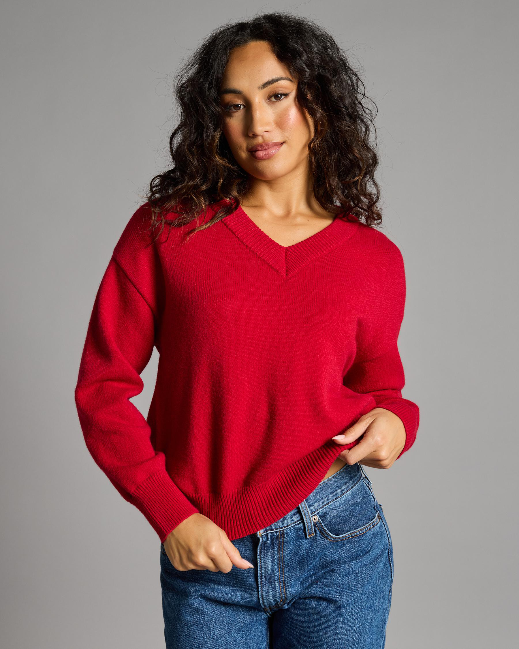 Hopkins V Neck Knit Jumper