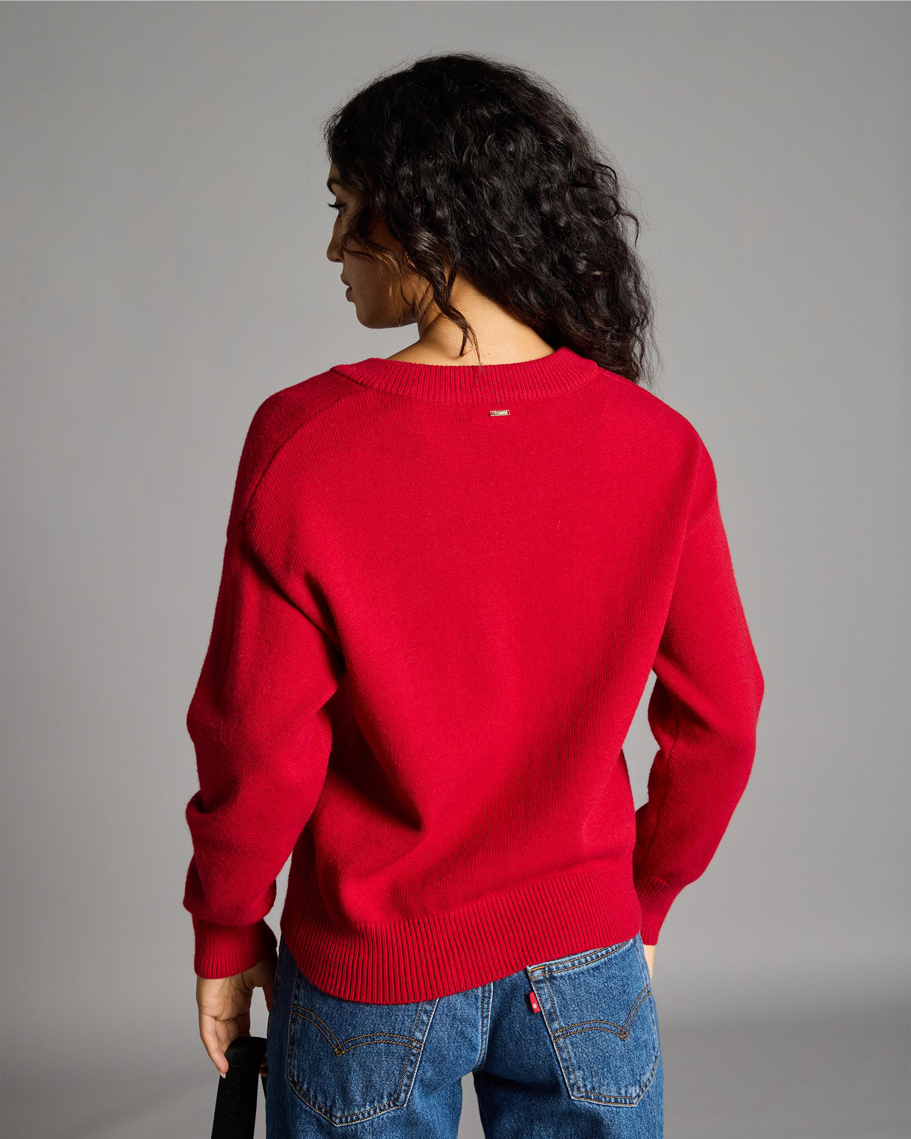 Hopkins V Neck Knit Jumper