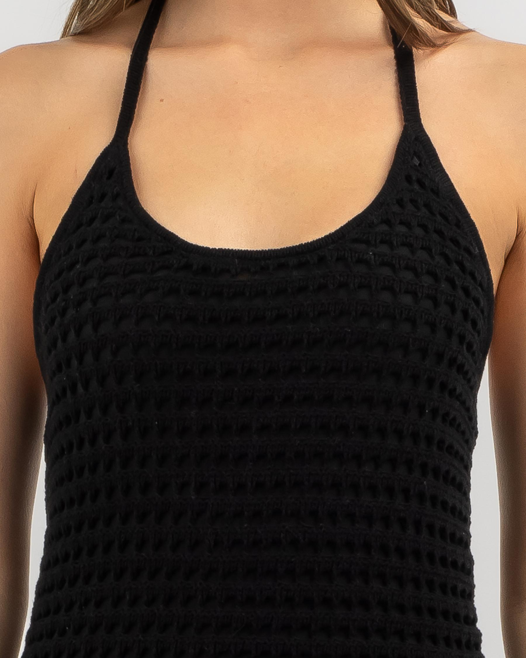 Aruba Crochet Knit Dress