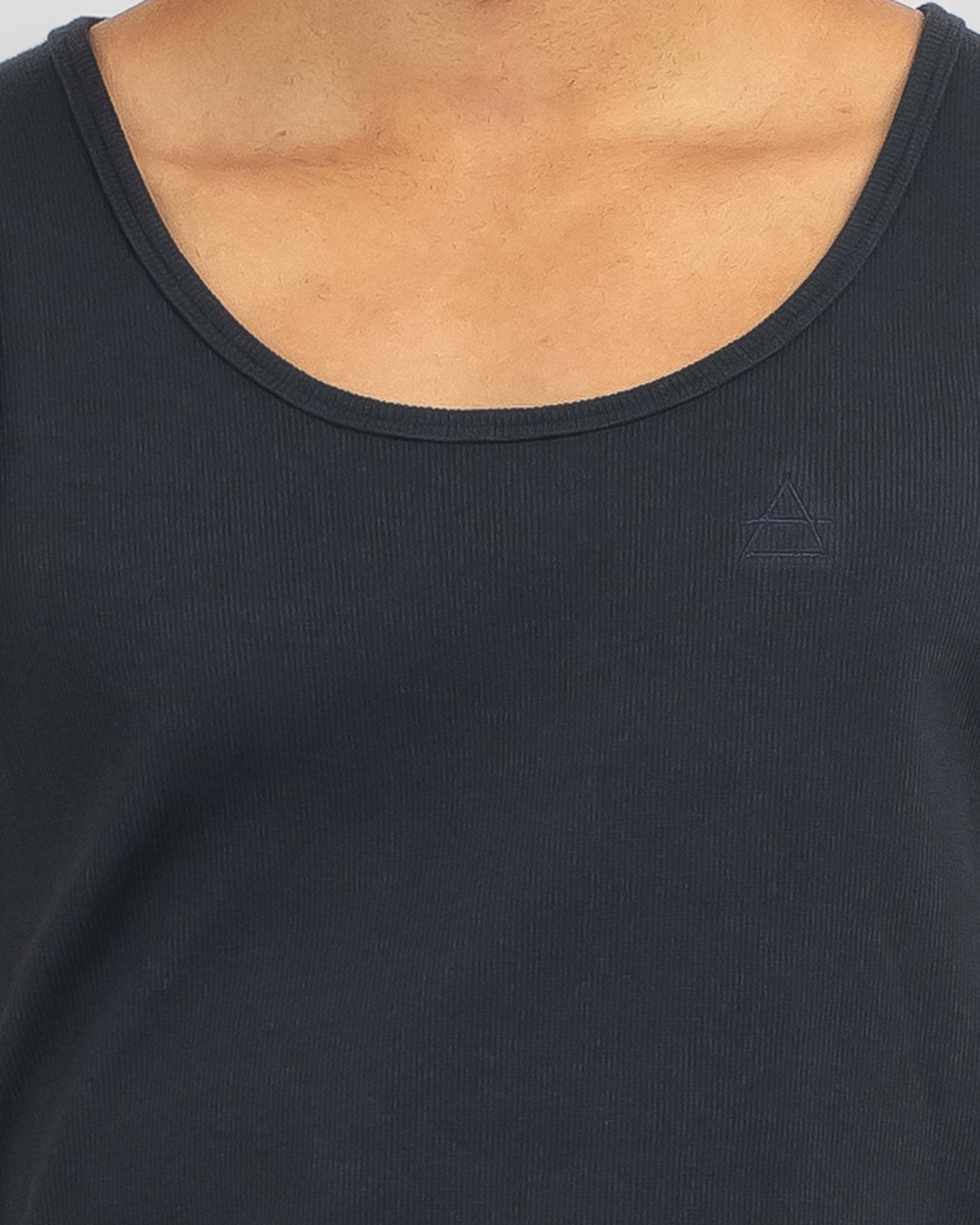 Crucial Ribbed Singlet