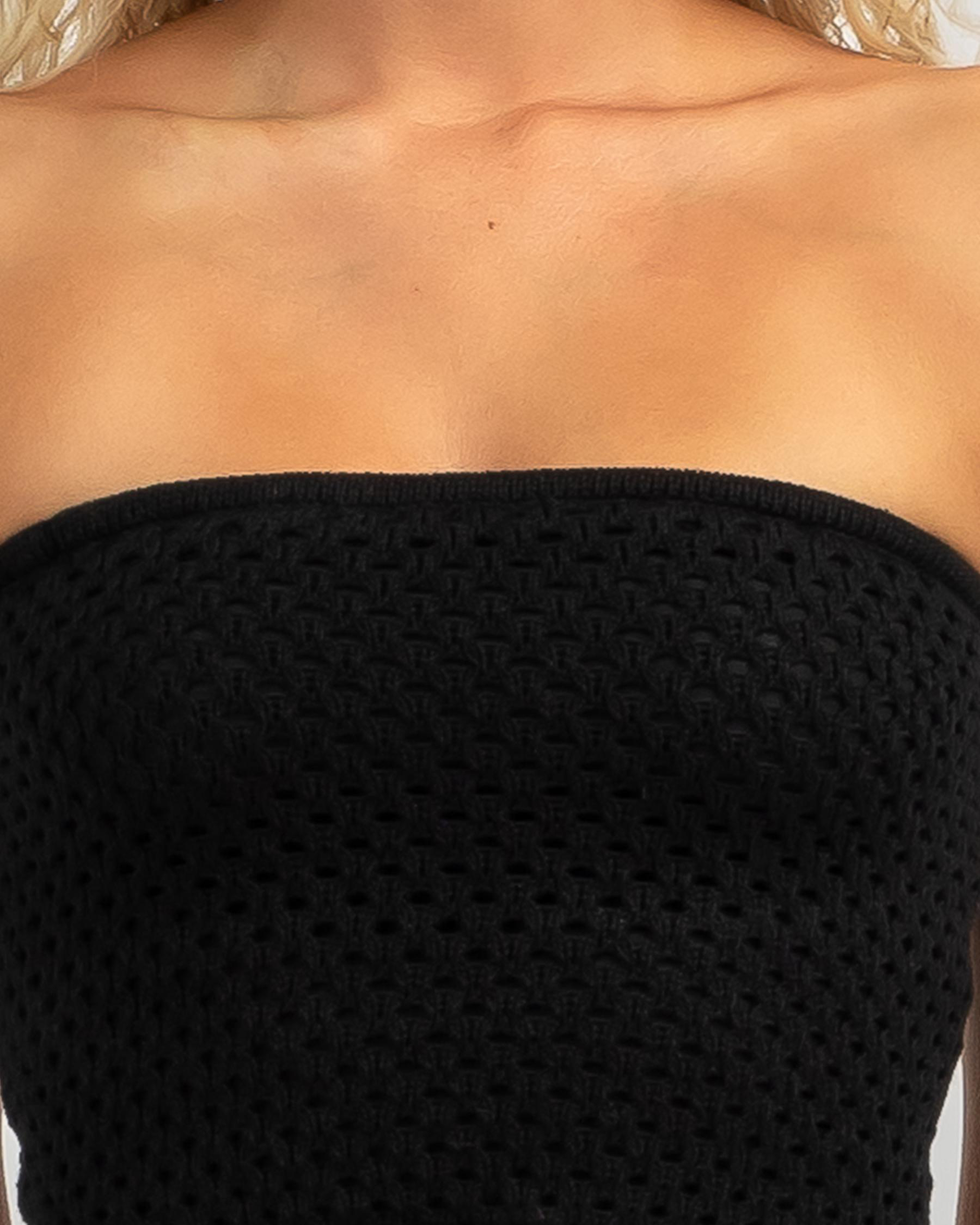 Taylah Crochet Tube Top