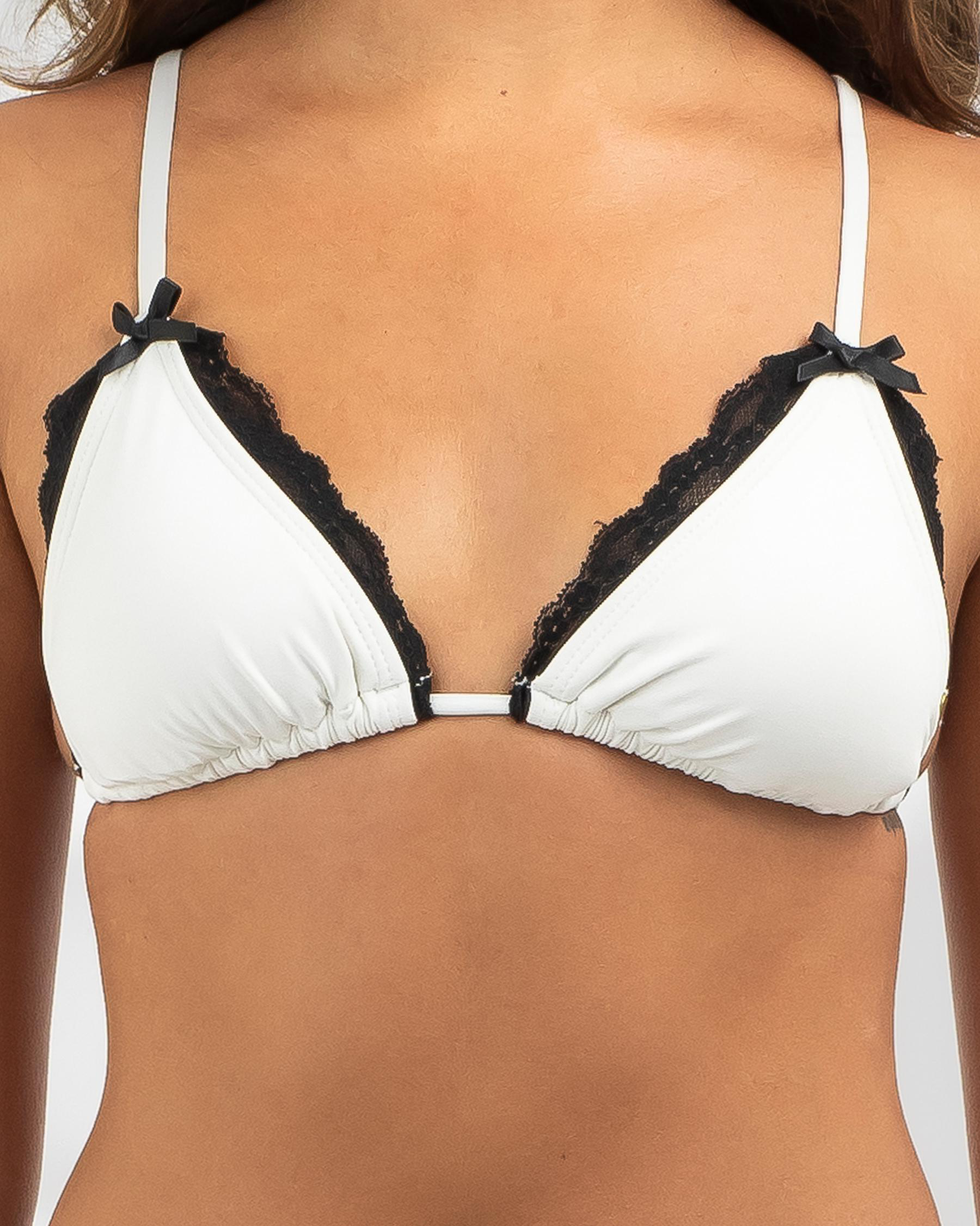 Lacey Triangle Bikini Top