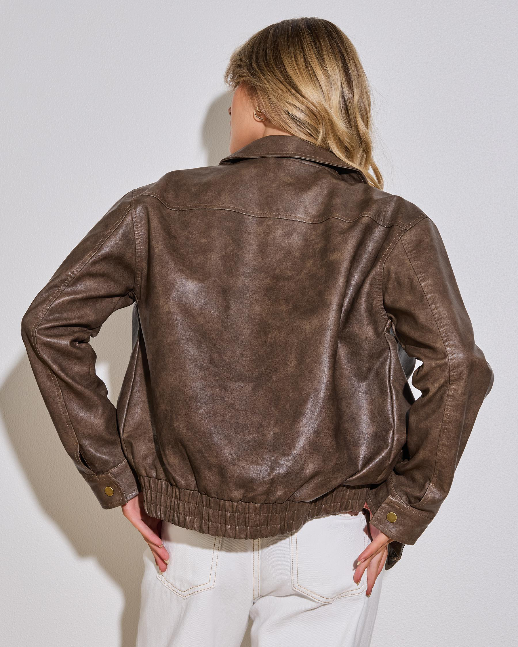 Harley Faux Leather Jacket