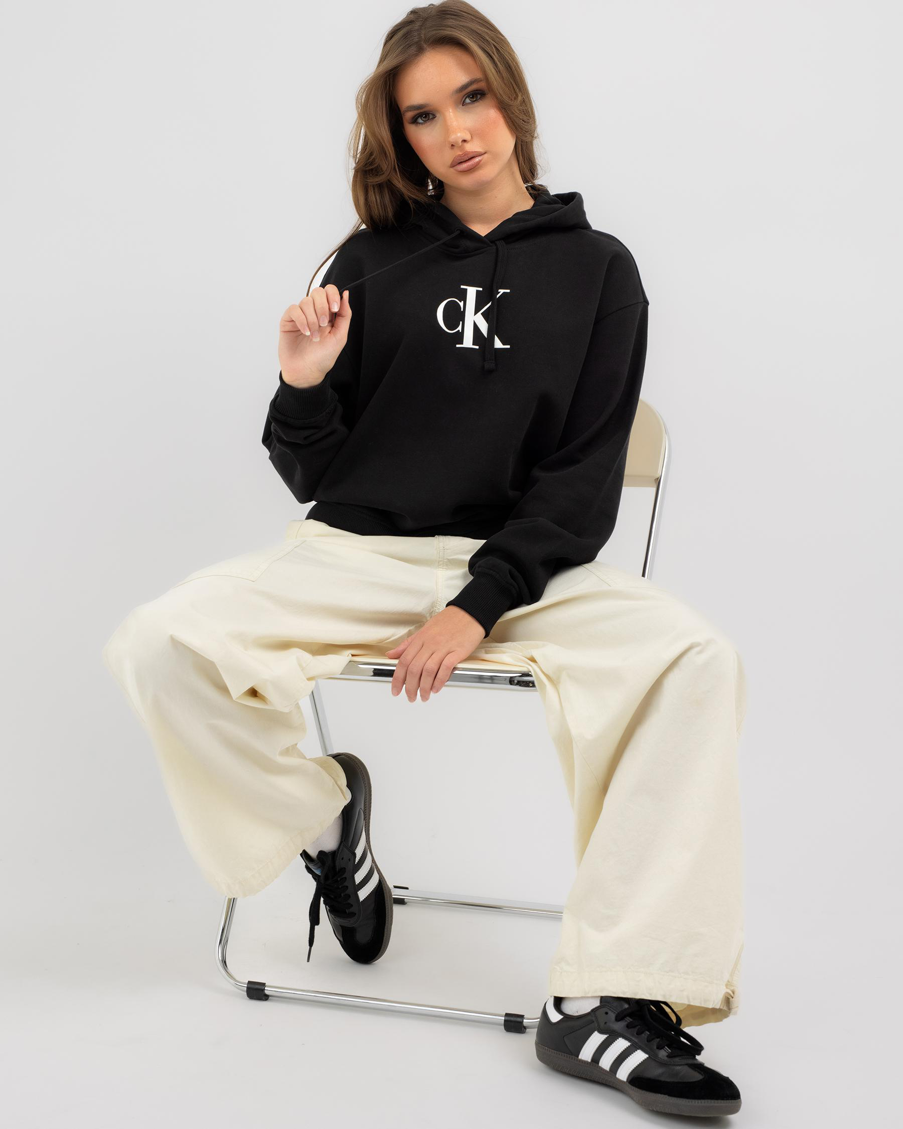 Satin CK Hoodie